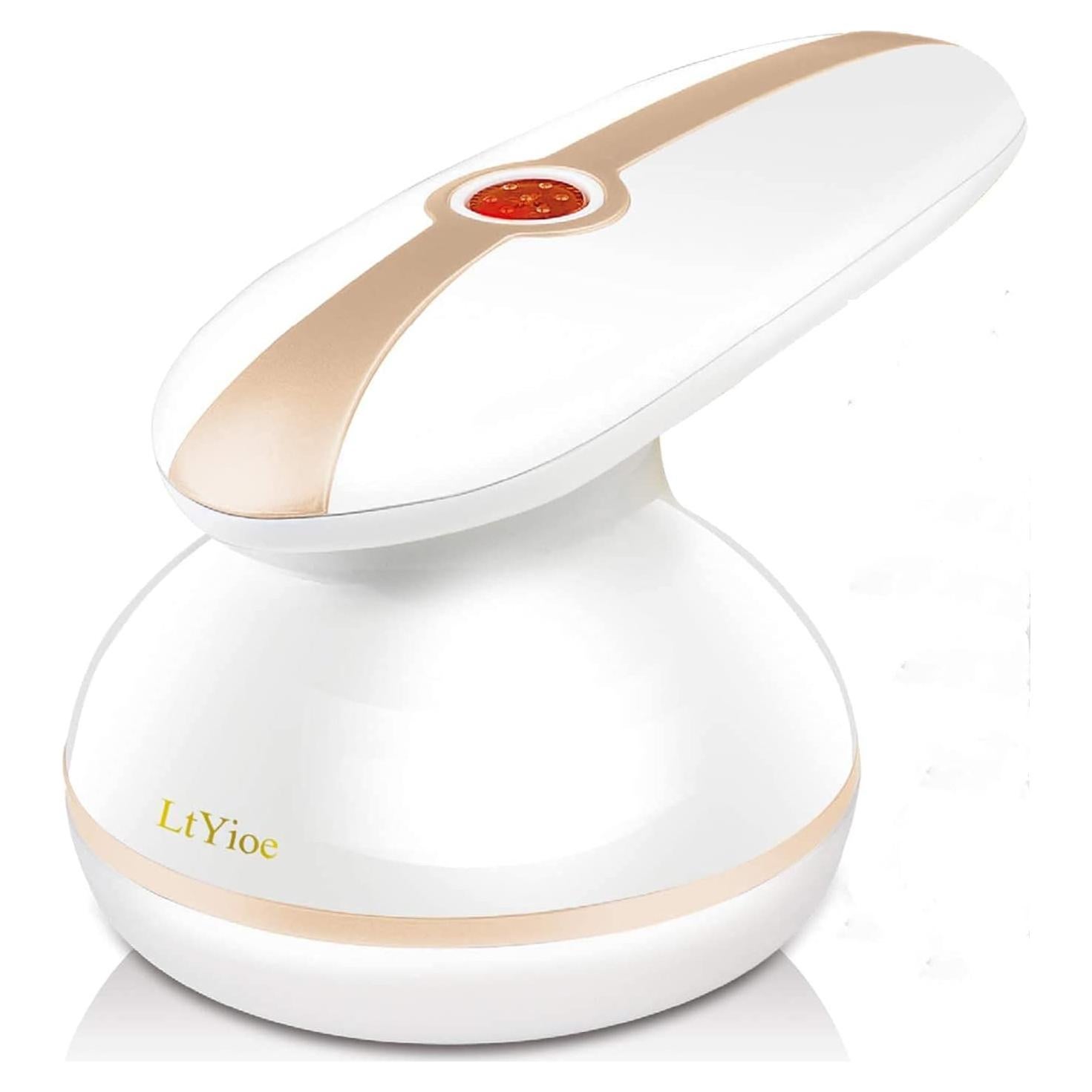 Quitapelusas Recargable LtYioe Oro con Cuchillas de Acero Inoxidable