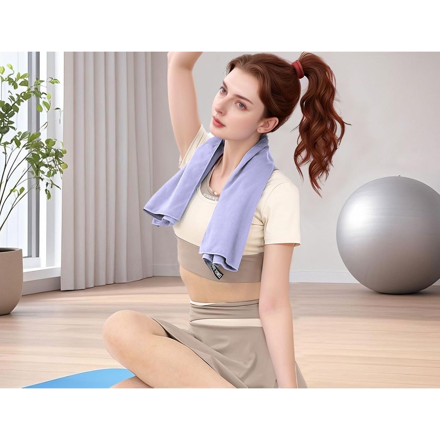 Toalla de Gimnasio Wuwahold Microfibra 40.6x81.3 cm Ultra Absorbente