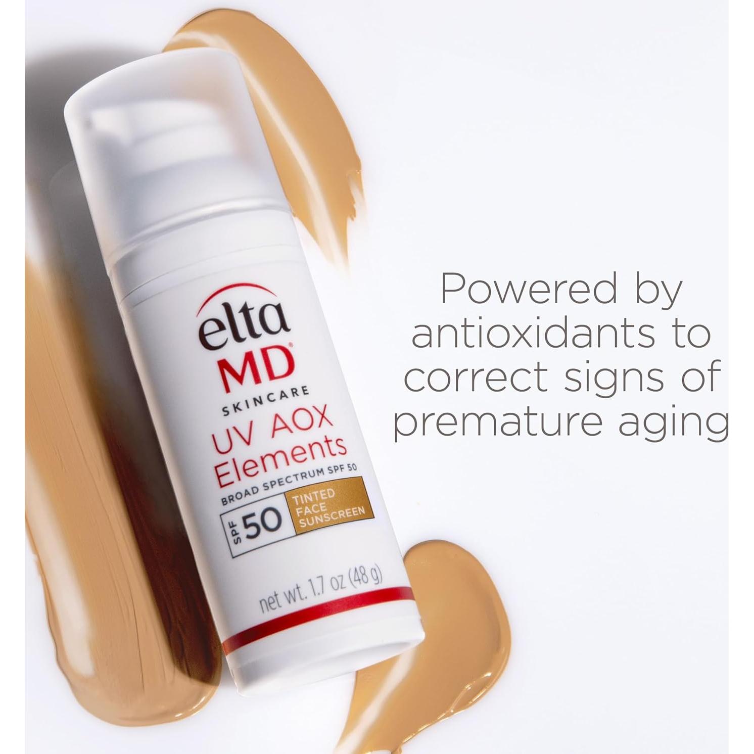 Loción Solar Mineral Tinte EltaMD SPF 50 48.2g Piel Sensible