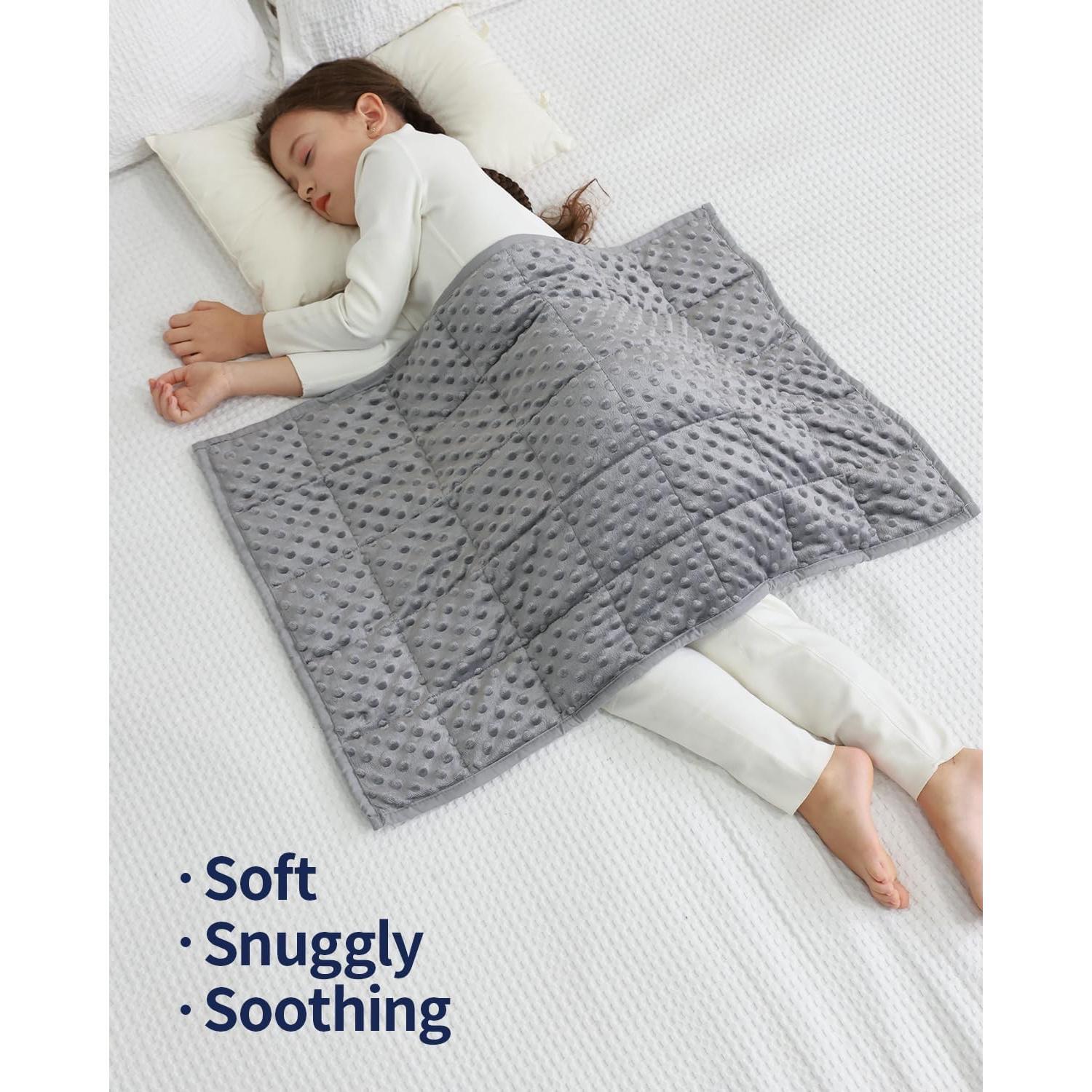 Manta con peso Mr. Sandman 0.91 kg 50 x 76 cm Gris