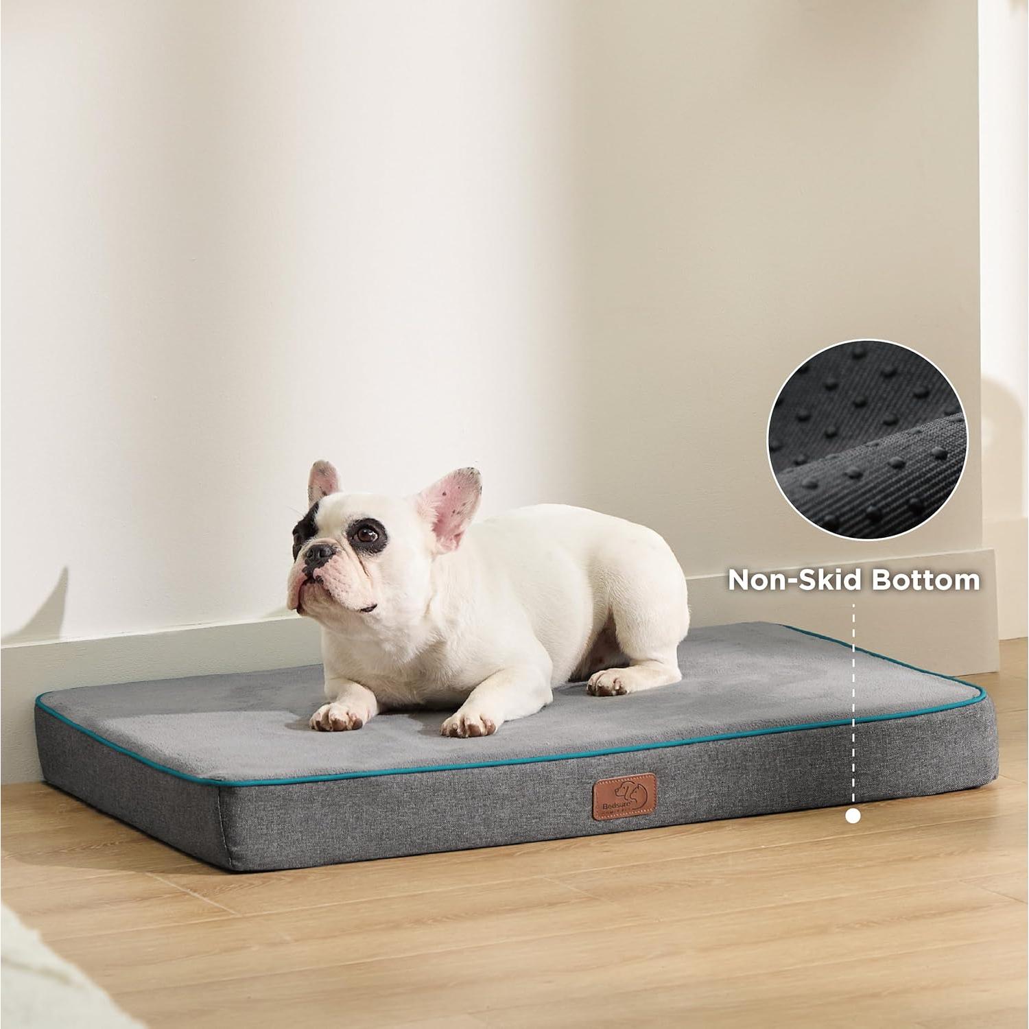 Cama Ortopédica para Perros Bedsure 61x41 cm Gris
