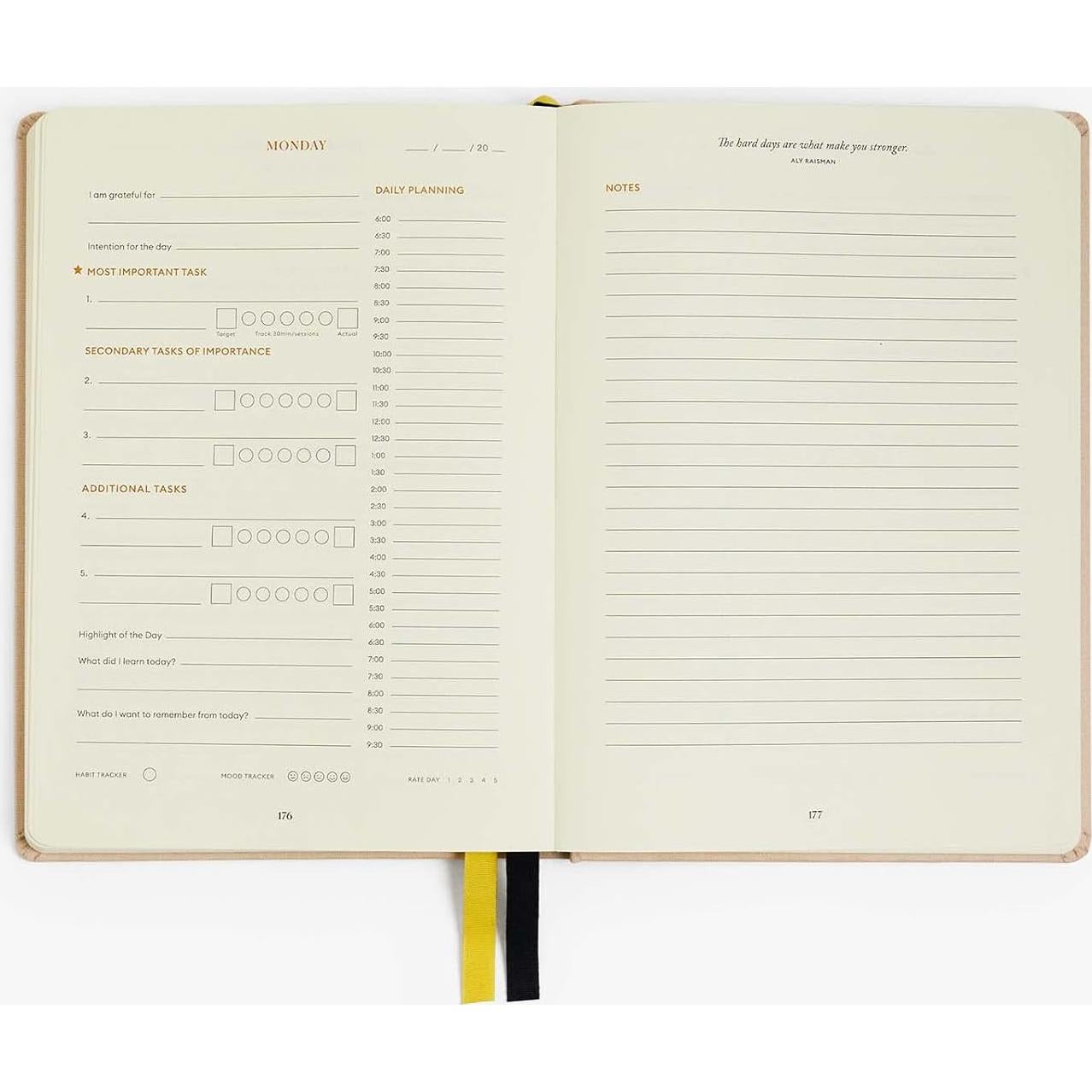 Planificador de Productividad A5 Intelligent Change Beige