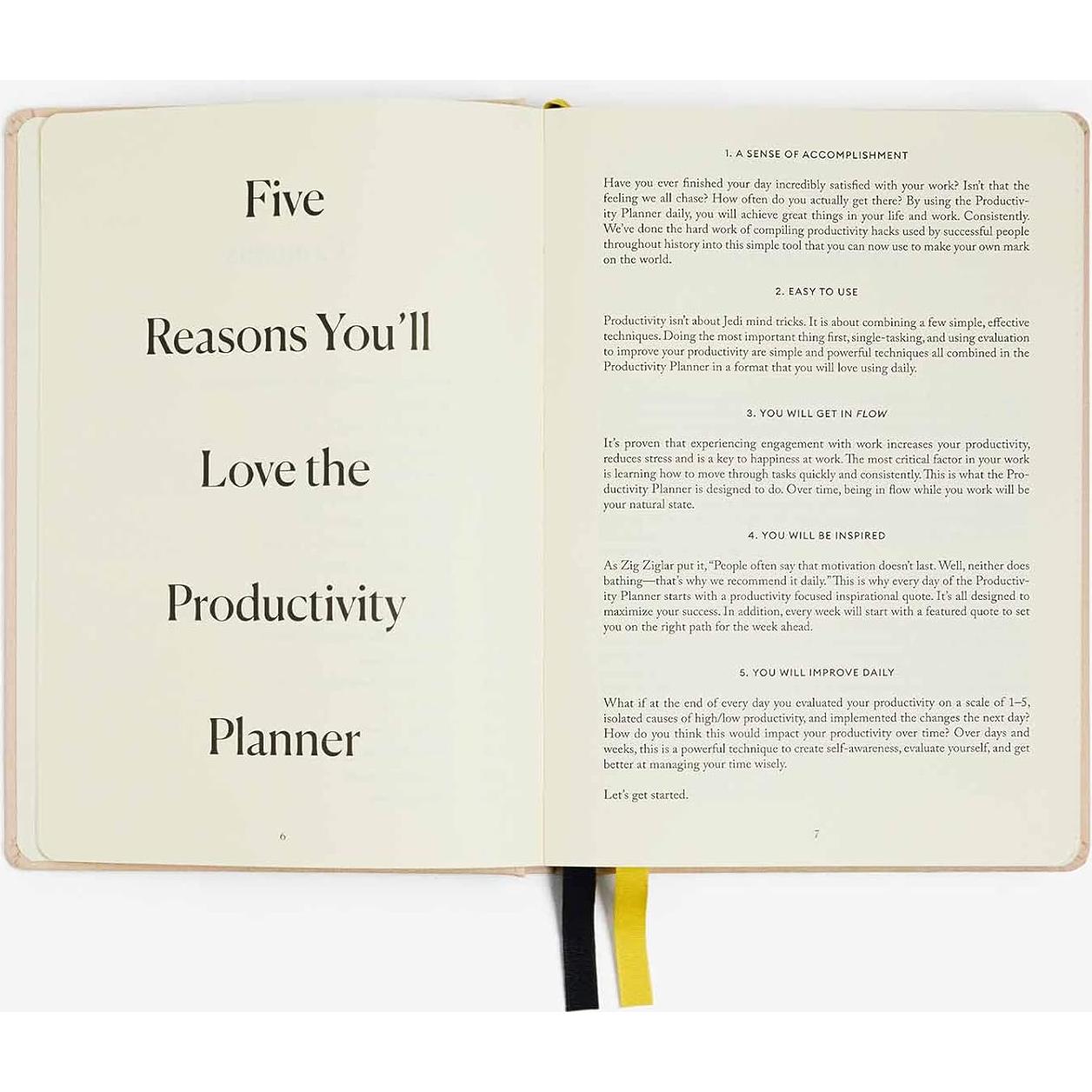 Planificador de Productividad A5 Intelligent Change Beige