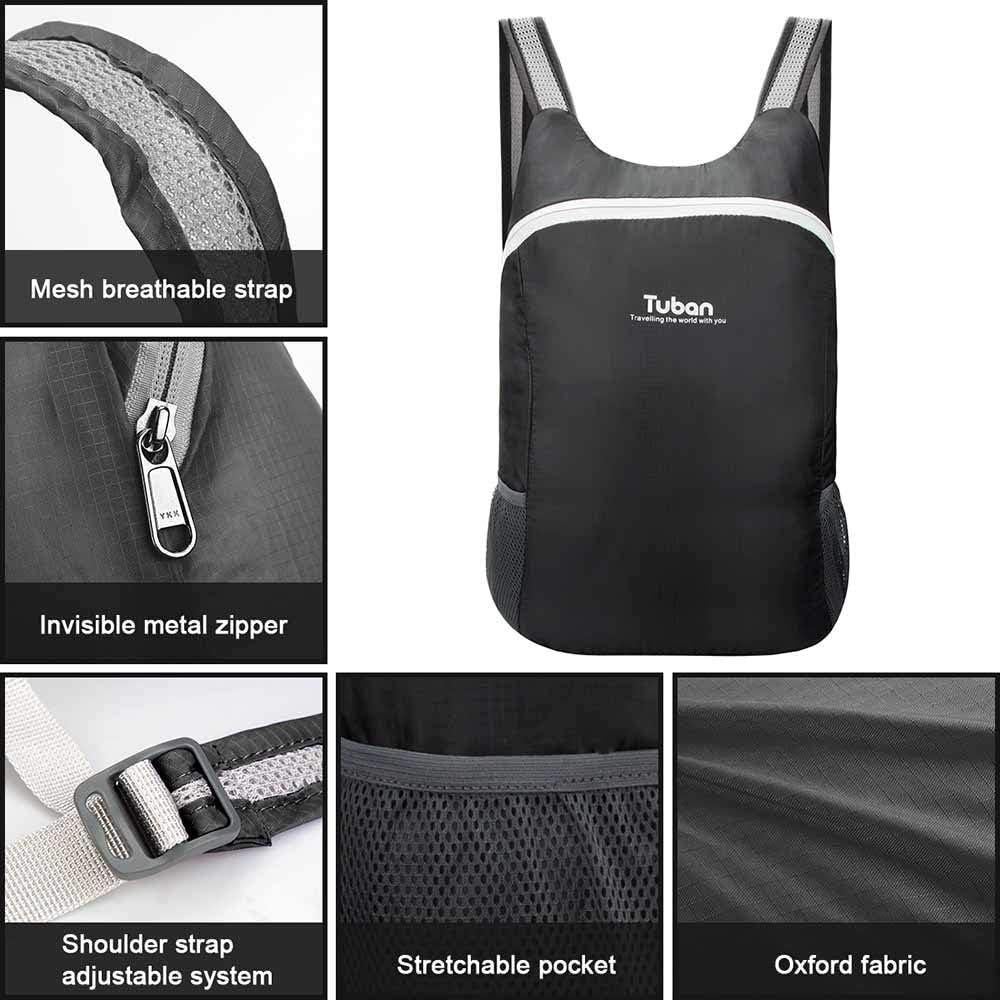 Mochila Plegable Resistente al Agua Tuban 18L Ultra Ligera