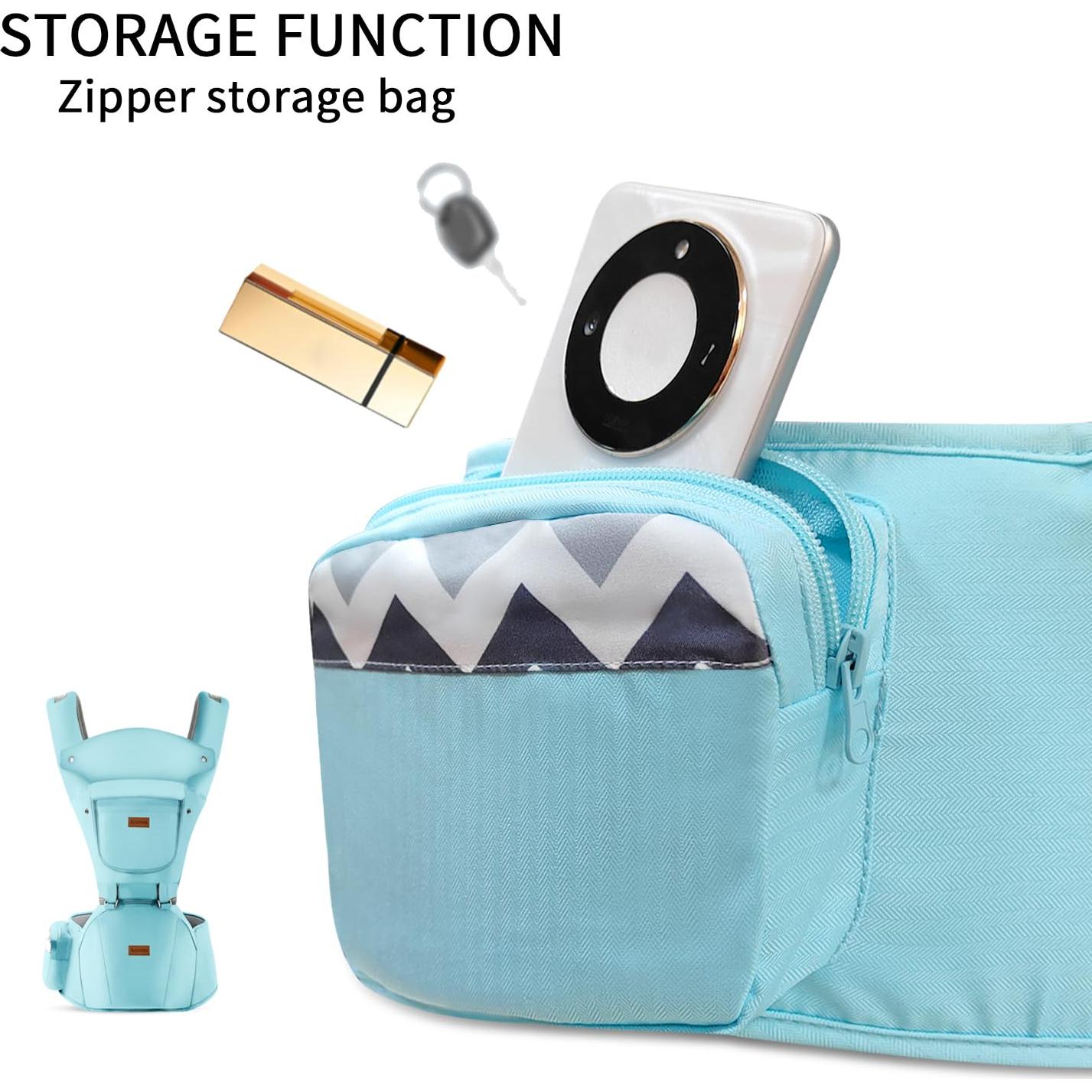 Portabebés Acumas Azul Bebé 6 en 1 Ajustable Ergonómico