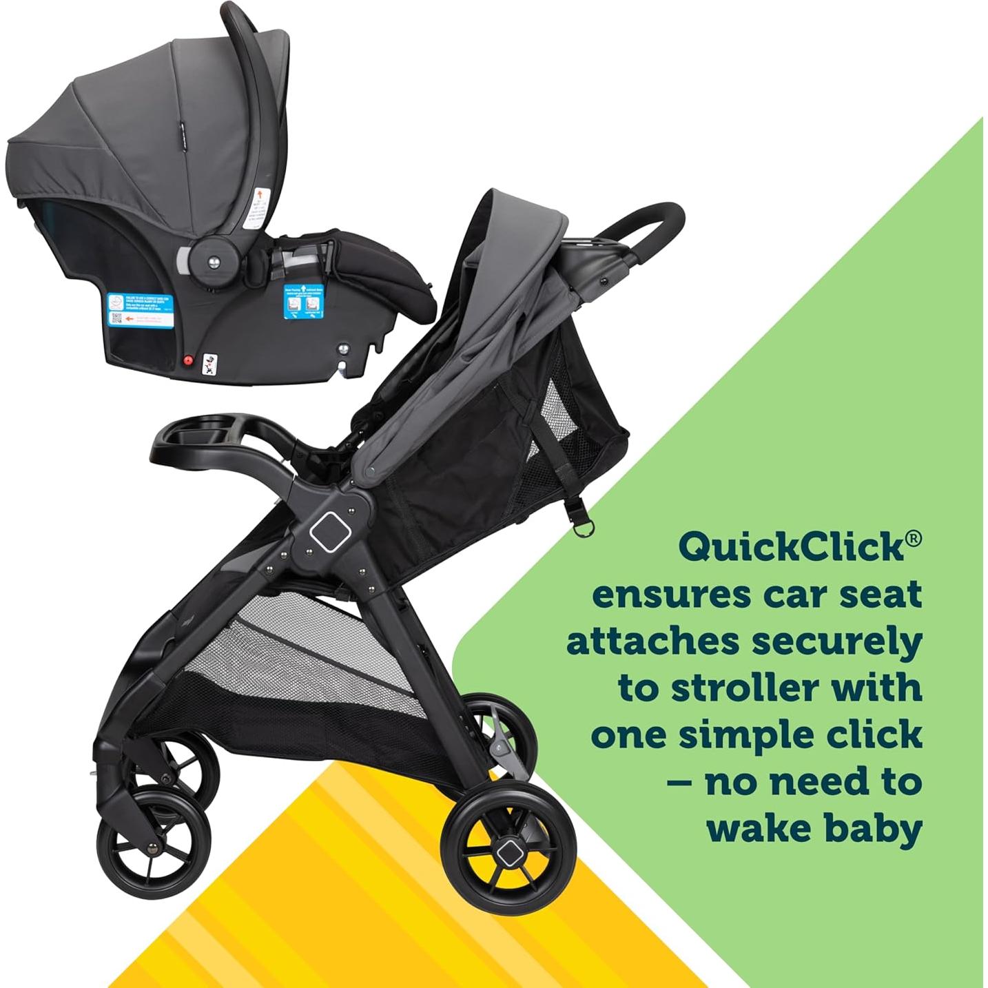 Sistema de Viaje Safety 1st Smooth Ride Cochecito y Asiento Auto