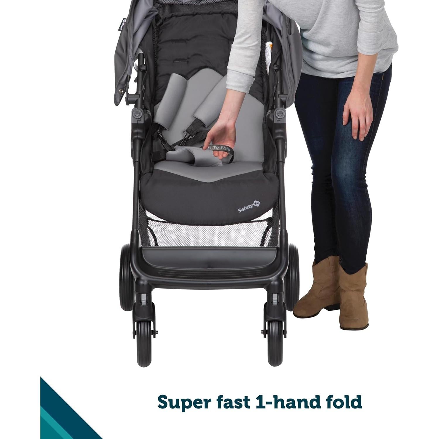 Sistema de Viaje Safety 1st Smooth Ride Cochecito y Asiento Auto