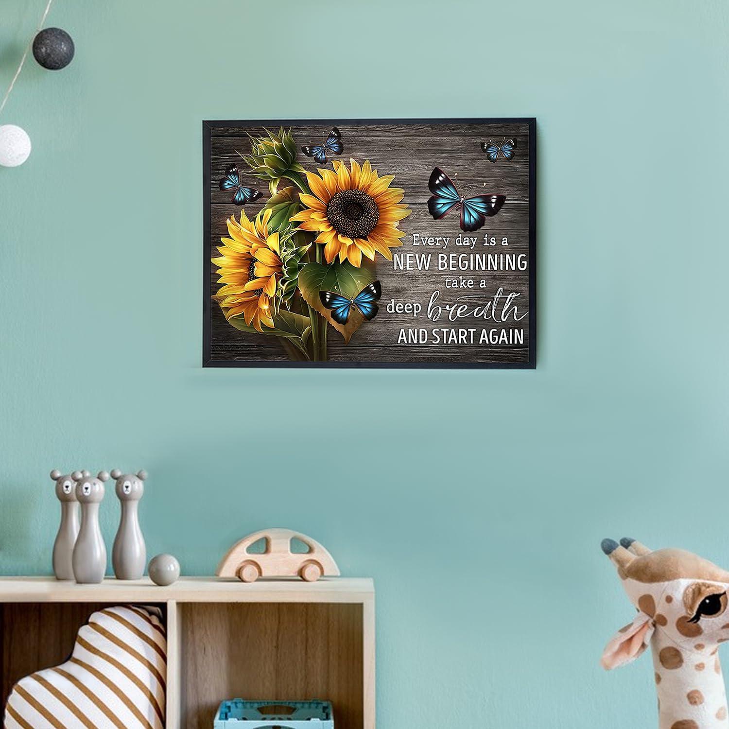 Kit de Pintura de Diamante DKHDBD 30x40 cm Mariposa Azul