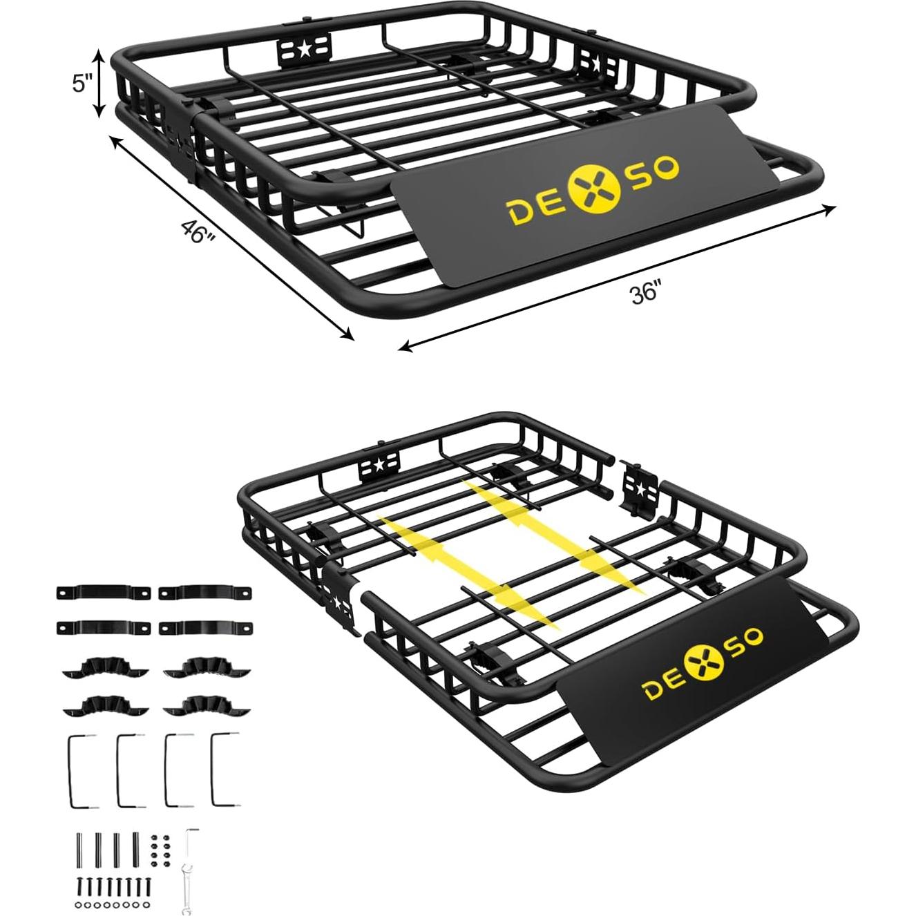 Canasta Universal para Techo DEXSO 116.84 x 91.44 cm 200 kg
