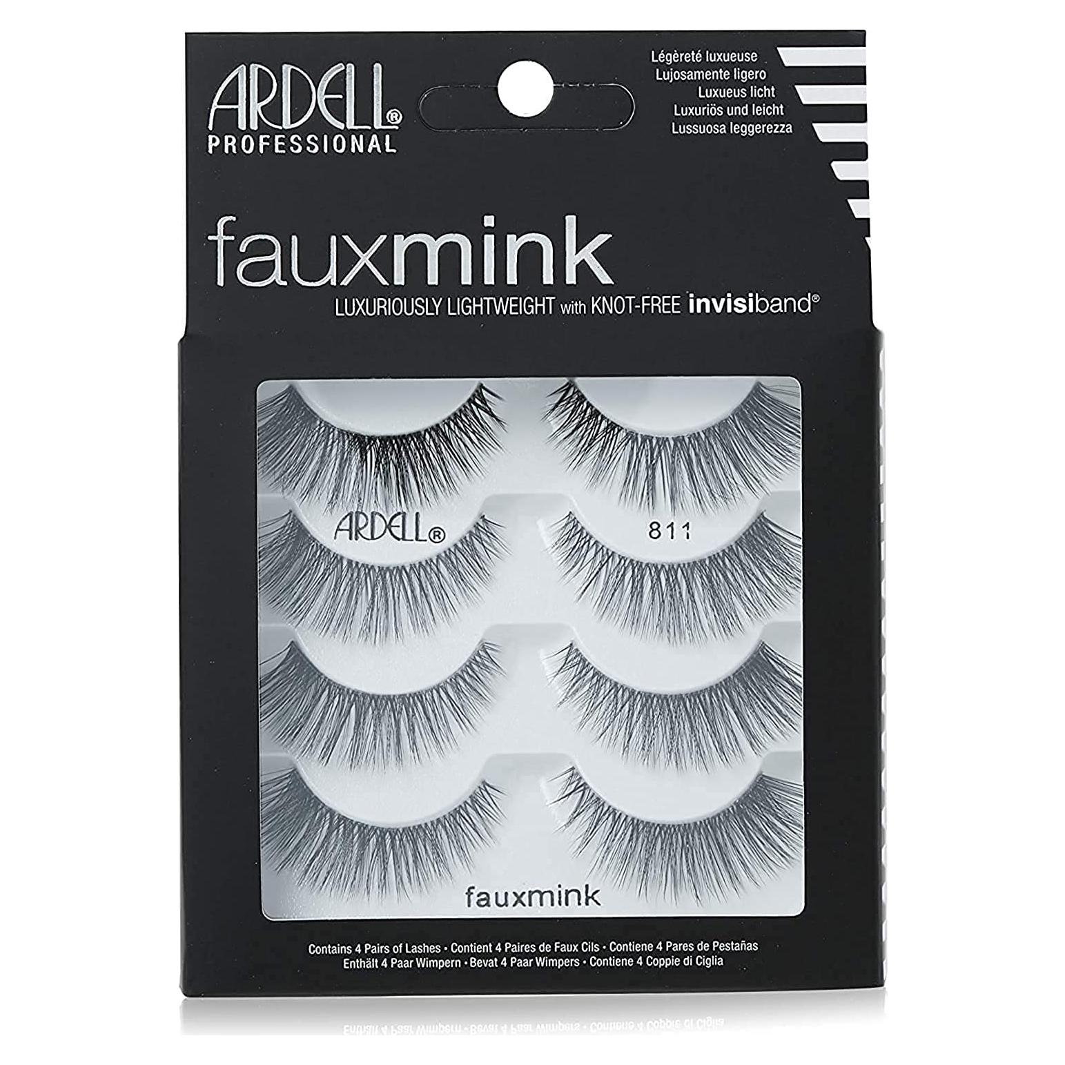 Pestañas Falsas Ardell Faux Mink 811 - Ligeras y Reutilizables