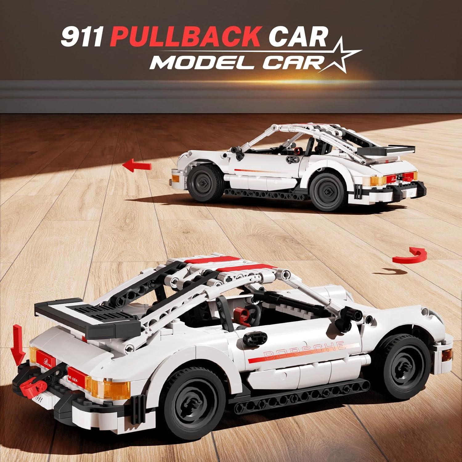 Mould King Coche de Carreras 911 Targa 824 Piezas