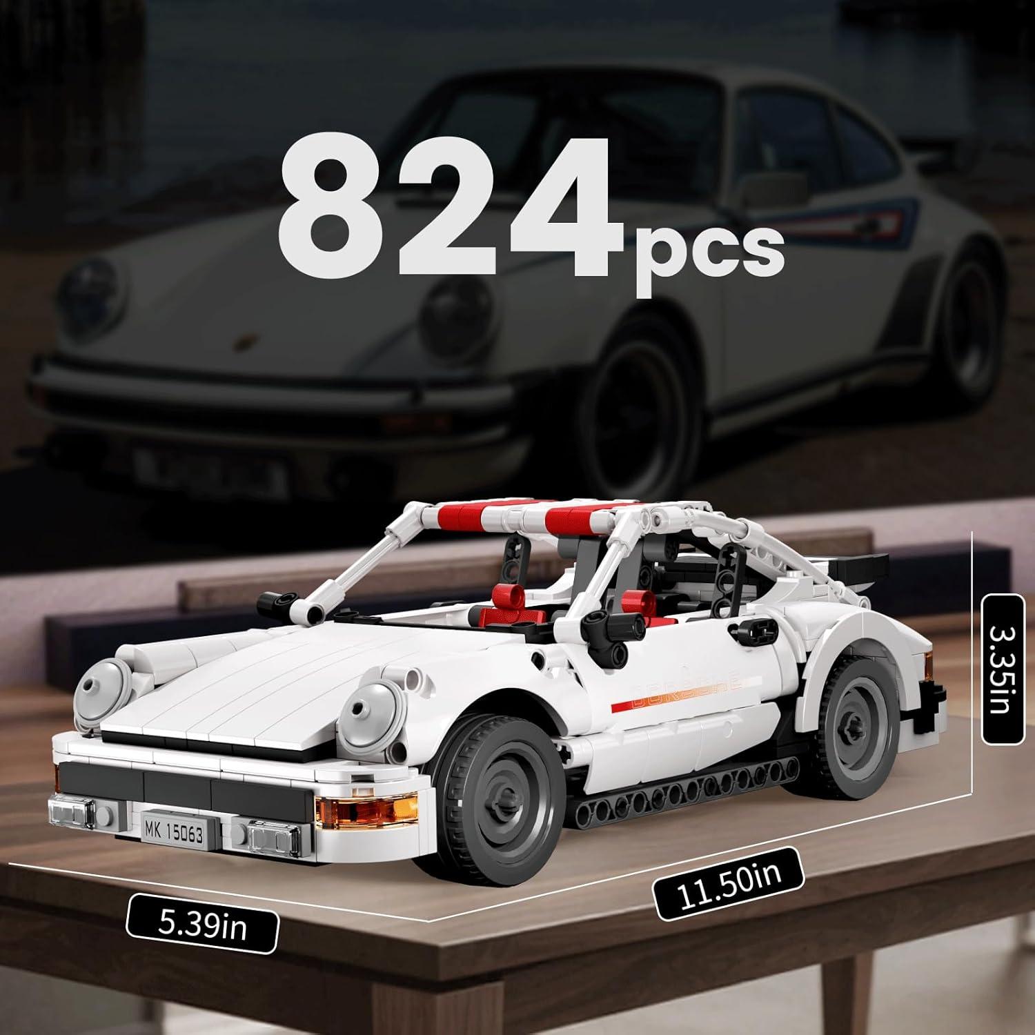 Mould King Coche de Carreras 911 Targa 824 Piezas