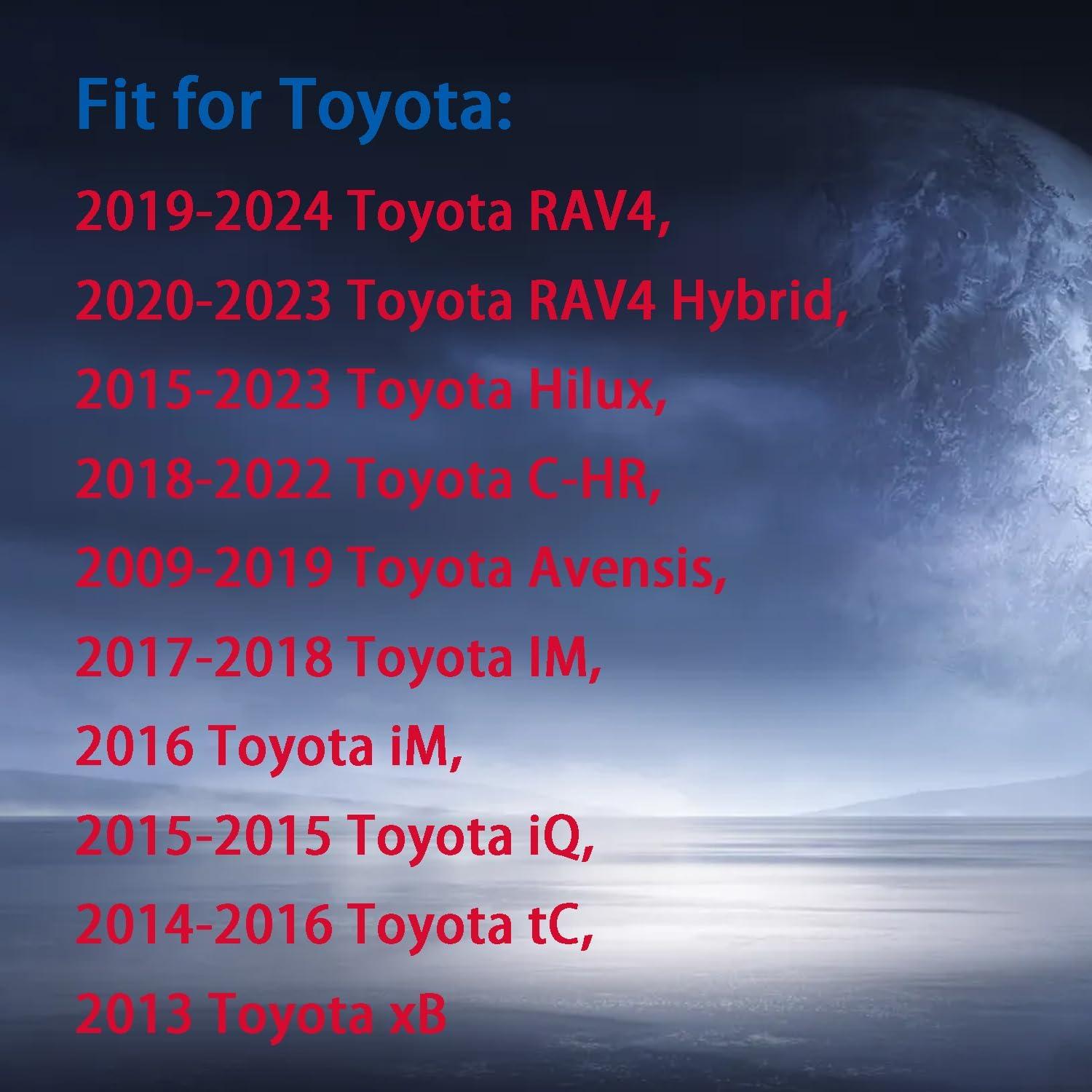 Cubierta de Llave de Silicona Toyota 3 Botones WeemeeLuv Negro