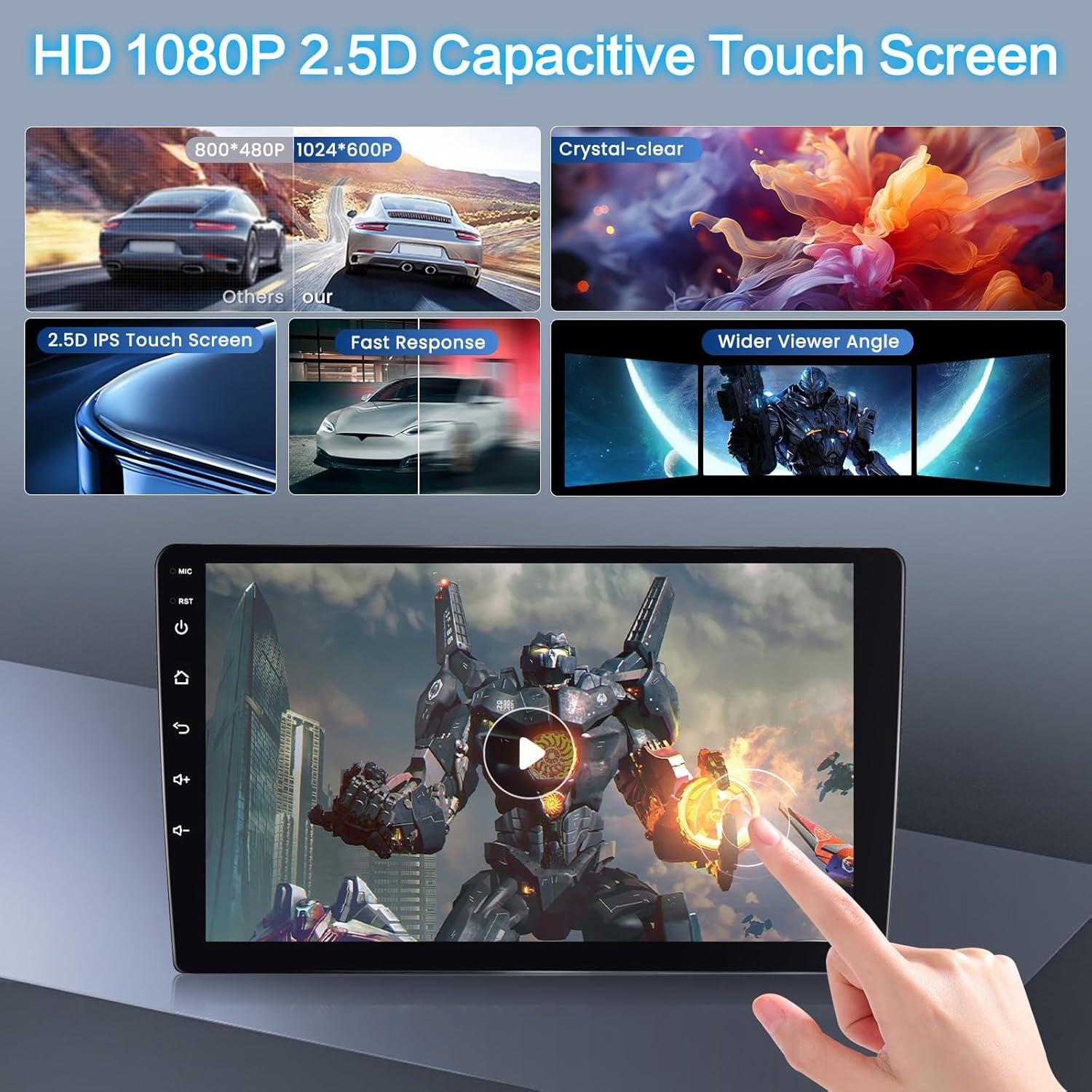 Estéreo de coche Inefala para Toyota Corolla 2005-2012 2+64GB