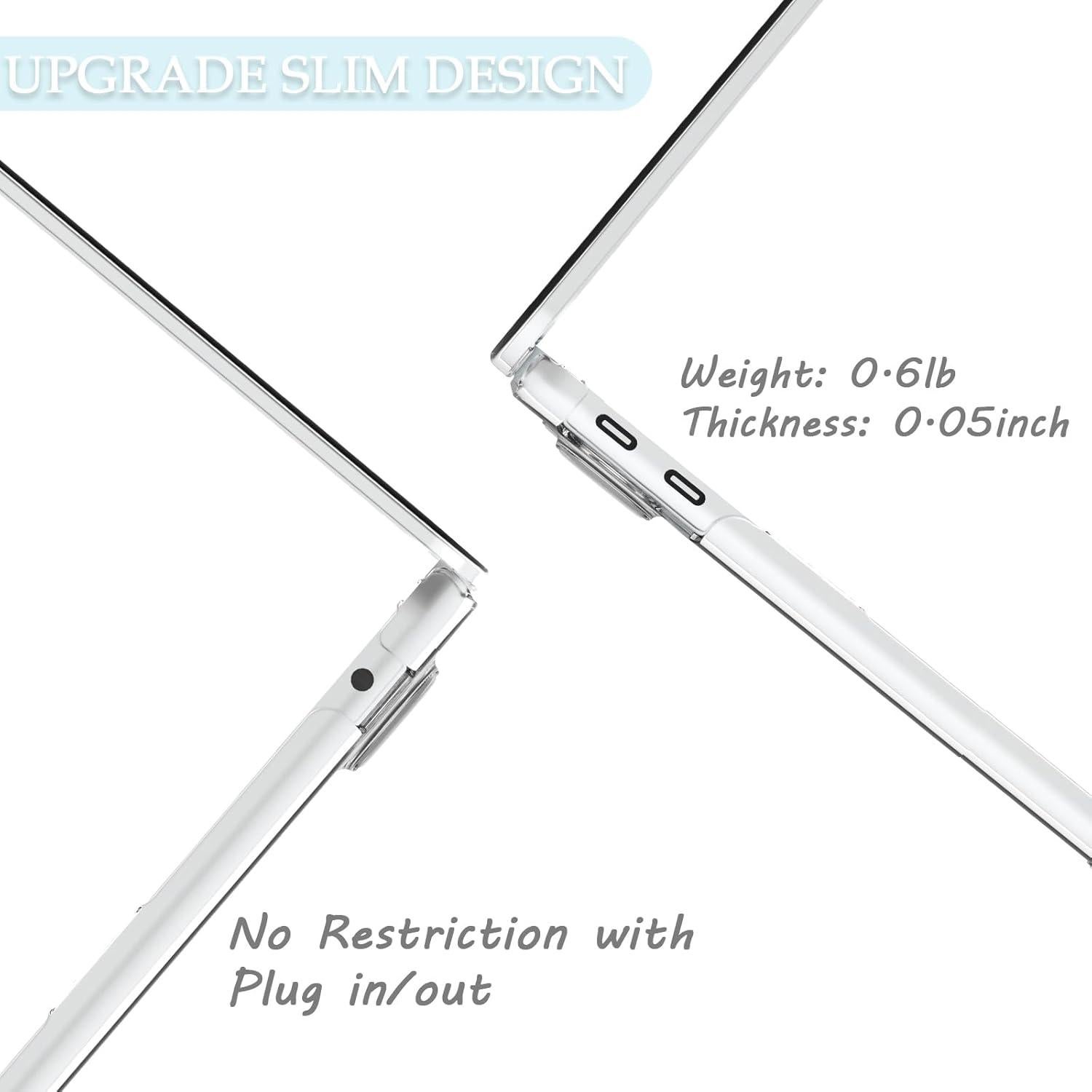 Funda B BELK para MacBook Air 13.3" M1 2020 Transparente