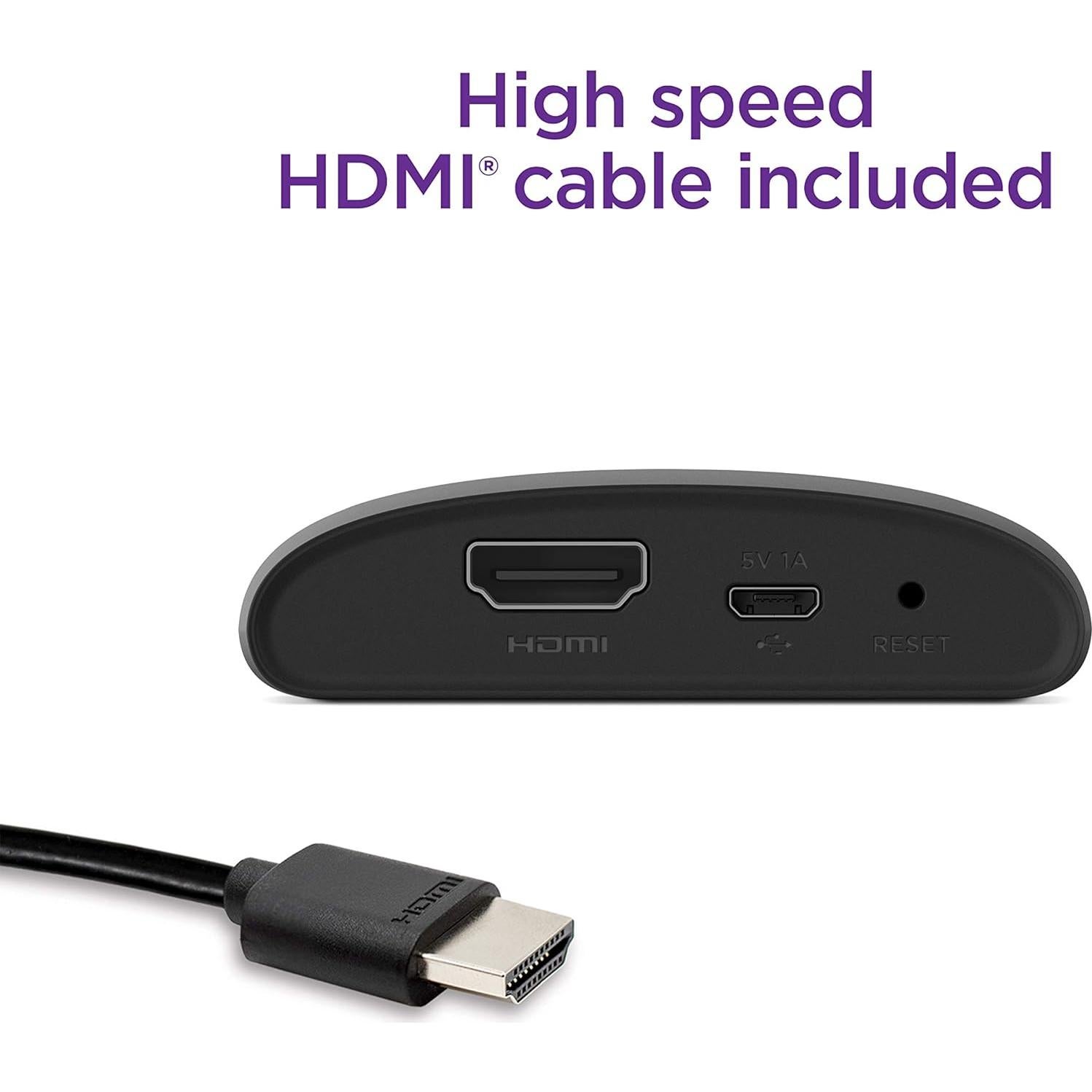 Roku Express HD | Dispositivo de Streaming con Control Remoto