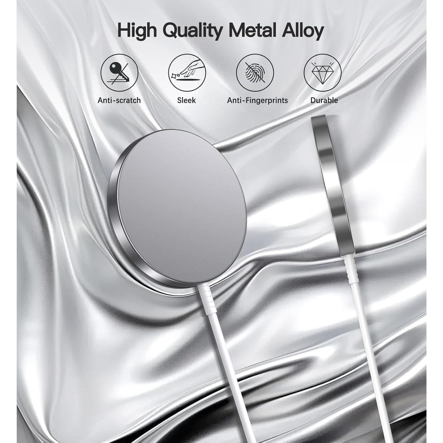 Cargador Inalámbrico Magnético 15W Mag Safe para iPhone