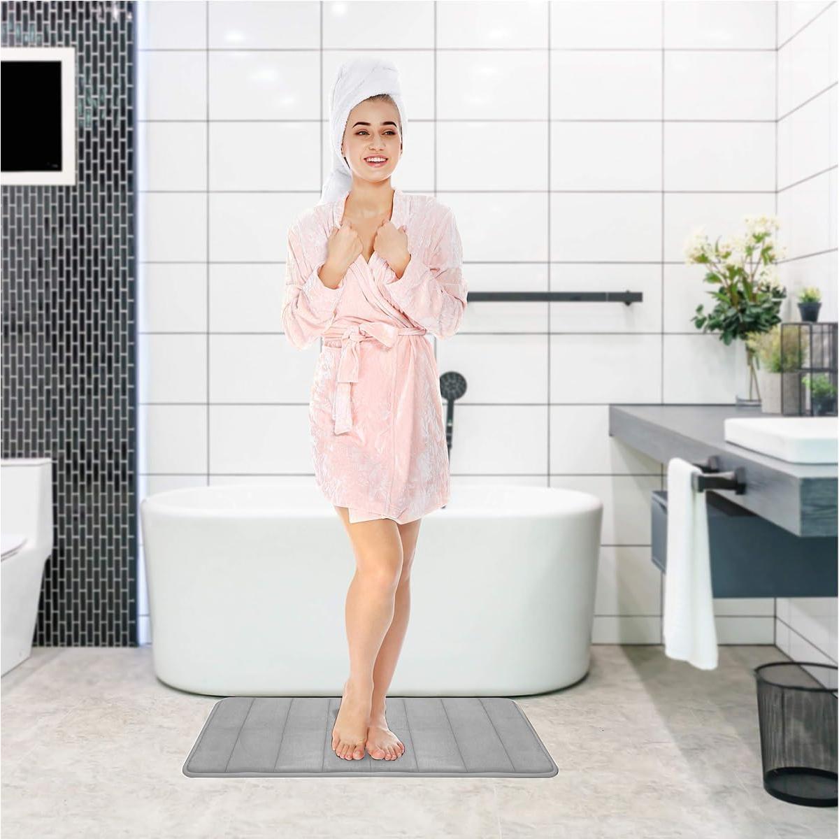 Juego de Alfombrillas de Baño RUN HELIX 3 Piezas Antideslizantes