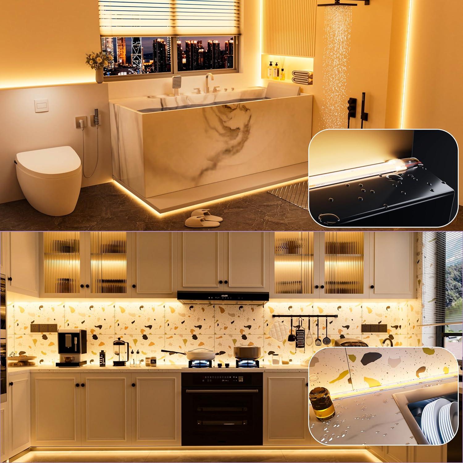 Cinta LED COB PAUTIX 5m IP65 Regulable 2700K-6500K