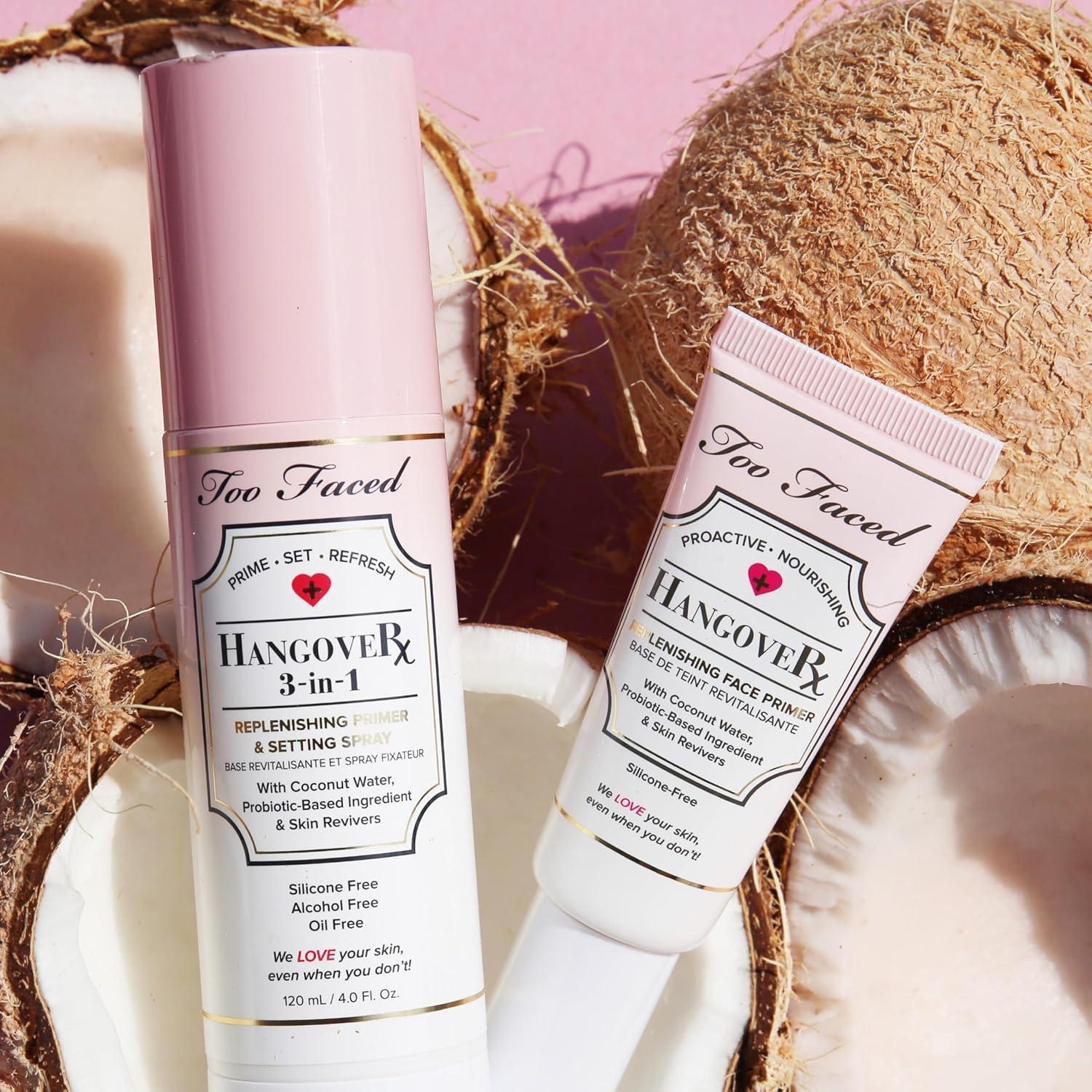 Too Faced Hangover Primer y Spray Fijador 118 ml Hidratante