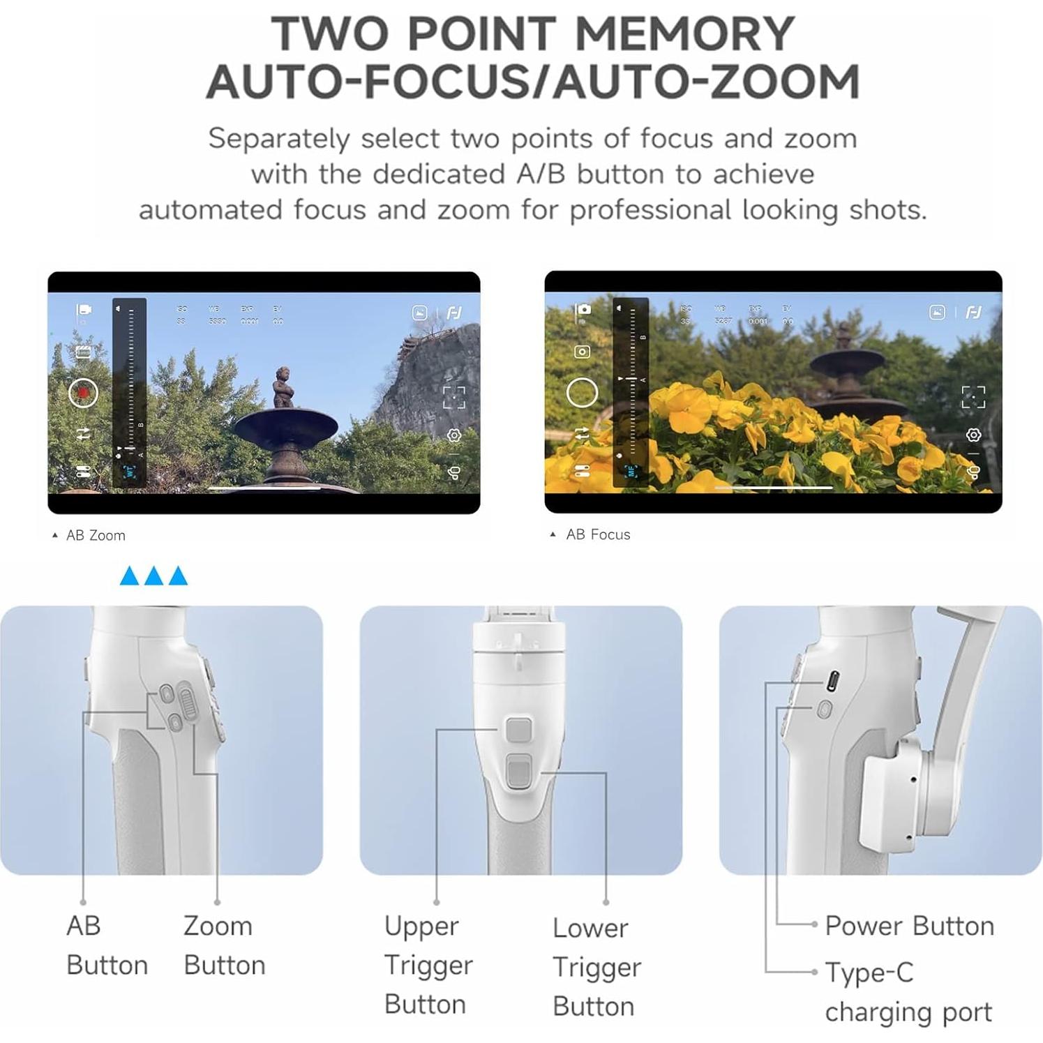 Estabilizador Gimbal FeiyuTech Vimble 3SE para Smartphone