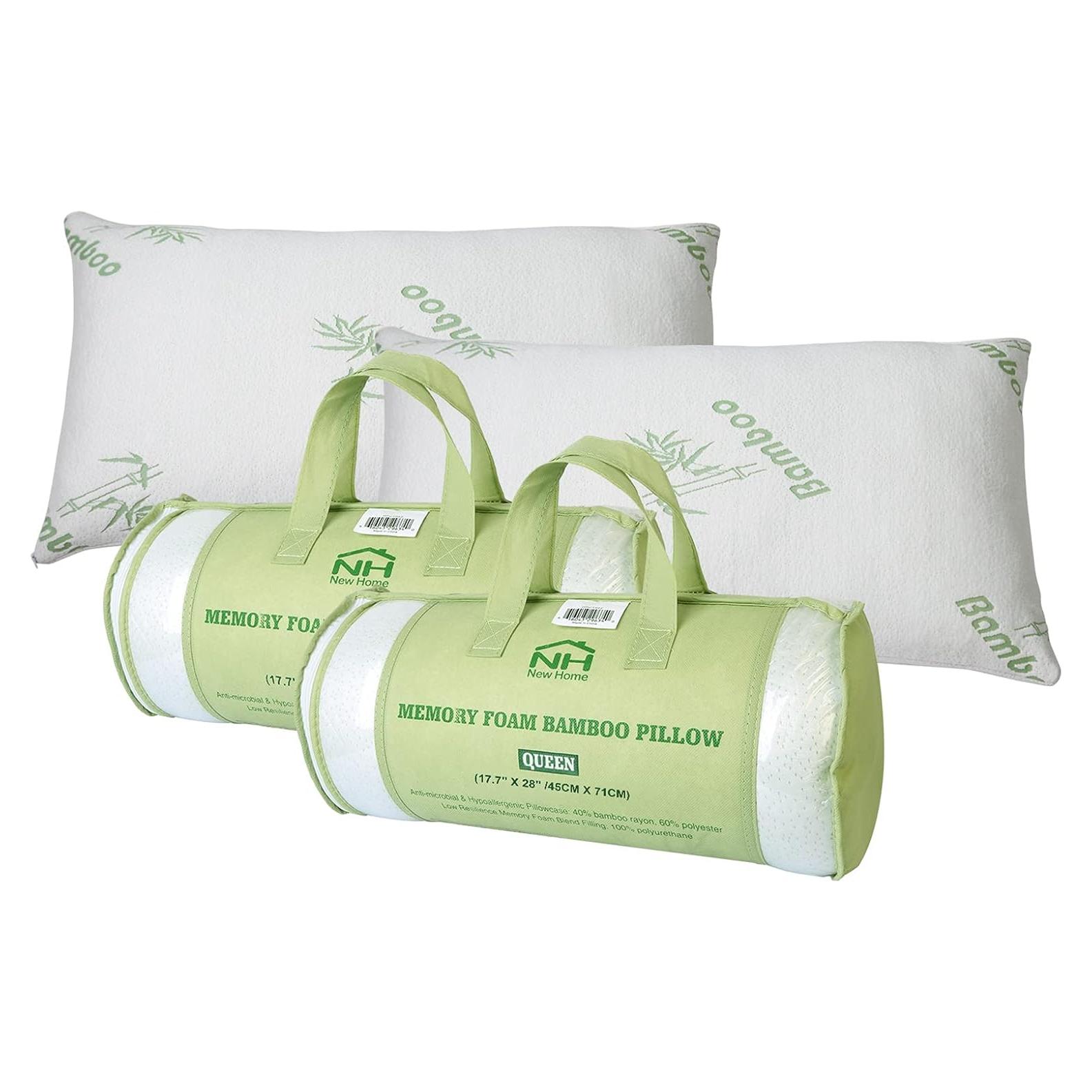 Almohadas Queen iMounTEK de Espuma Viscoelástica Transpirables