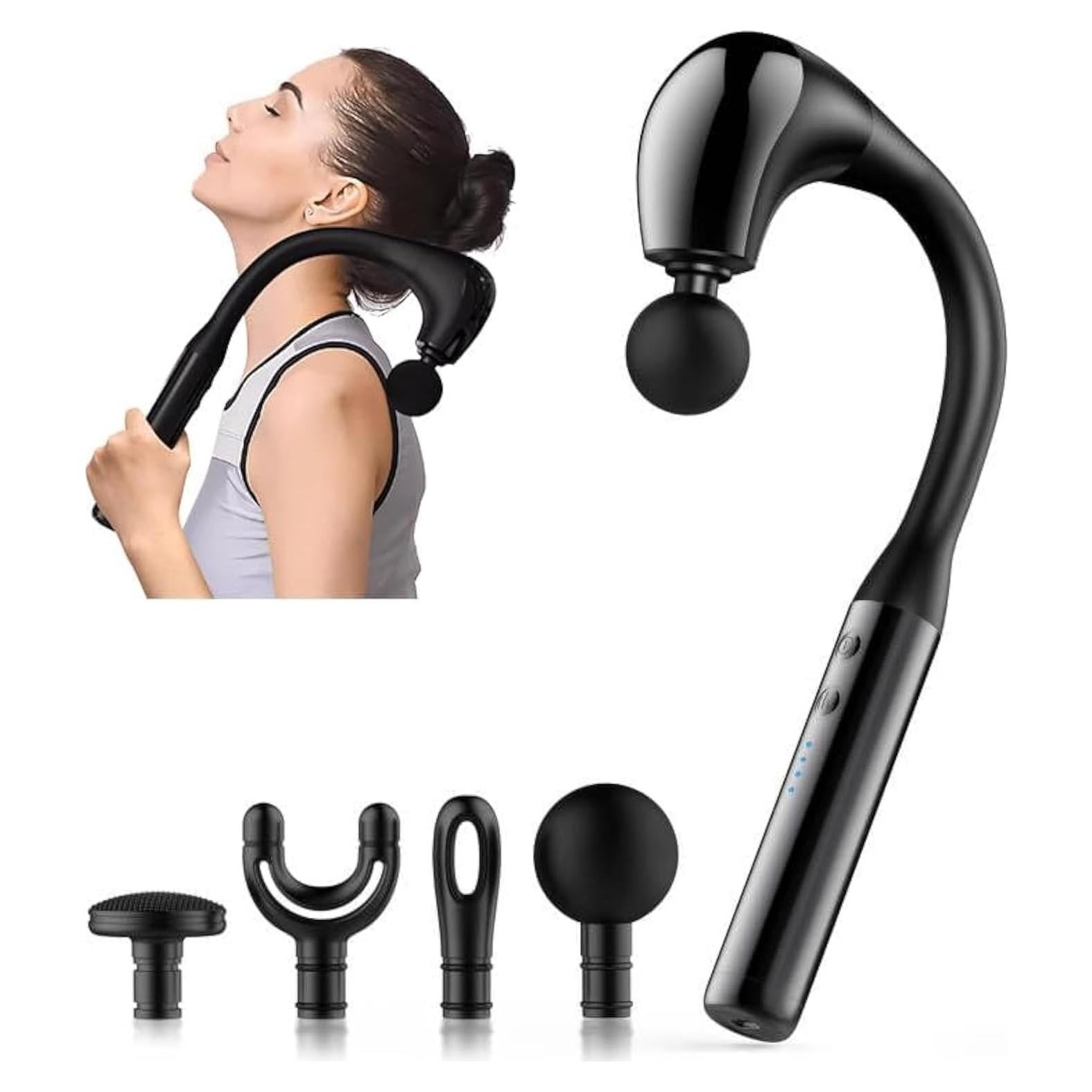 Masajeador de Tejido Profundo Fronnor JA-G4 Ergonomico Negro