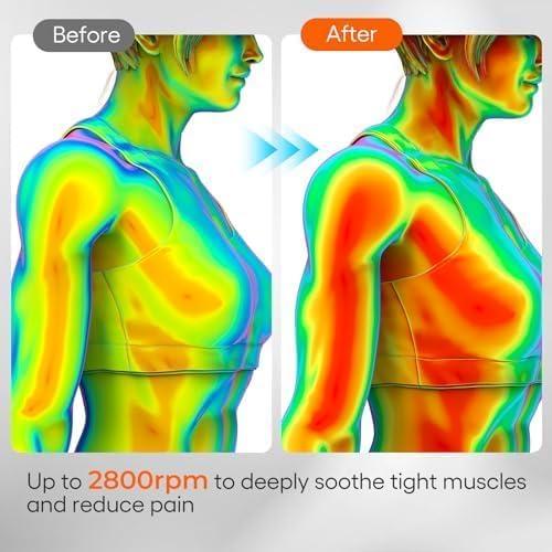 Masajeador de Tejido Profundo Fronnor JA-G4 Ergonomico Negro