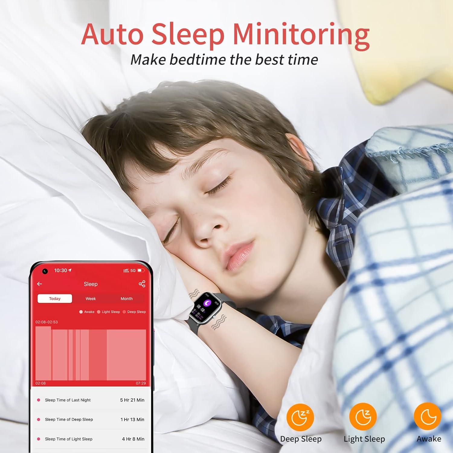 Reloj Inteligente HENGTO para Niños IP68 19 Modos Deportivos