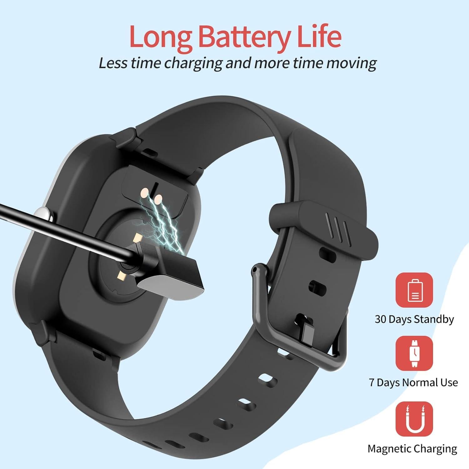 Reloj Inteligente HENGTO para Niños IP68 19 Modos Deportivos