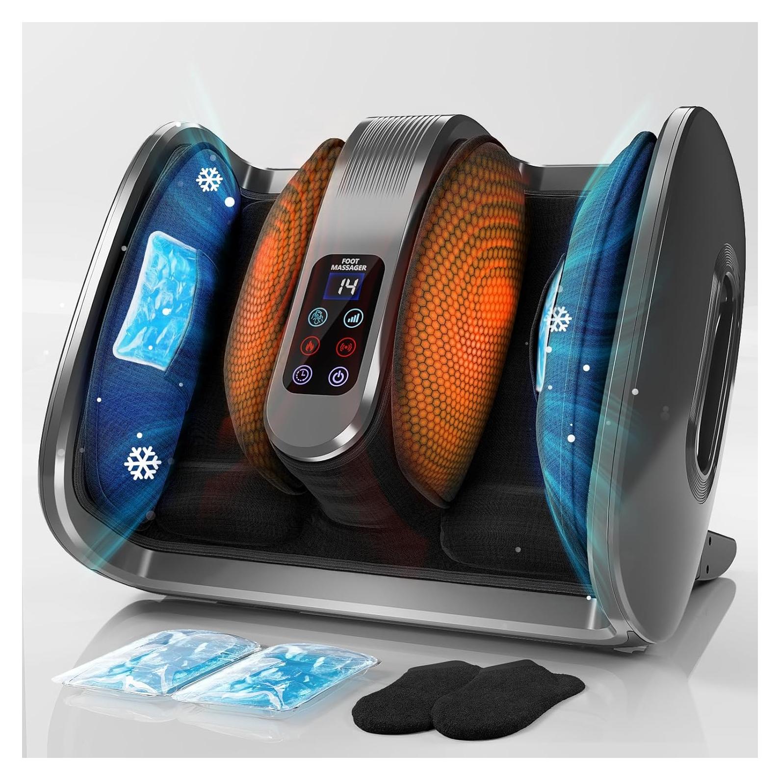 Masajeador de pies SUMELL con calor y hielo - Shiatsu profundo