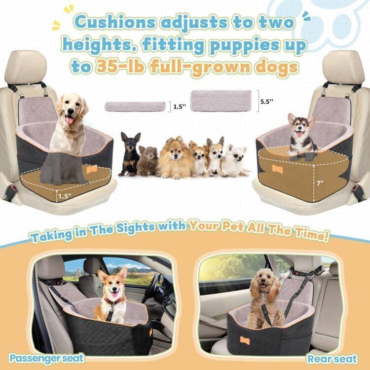 Asiento Elevador para Perros COCASES Ajustable 42.93x18.99cm