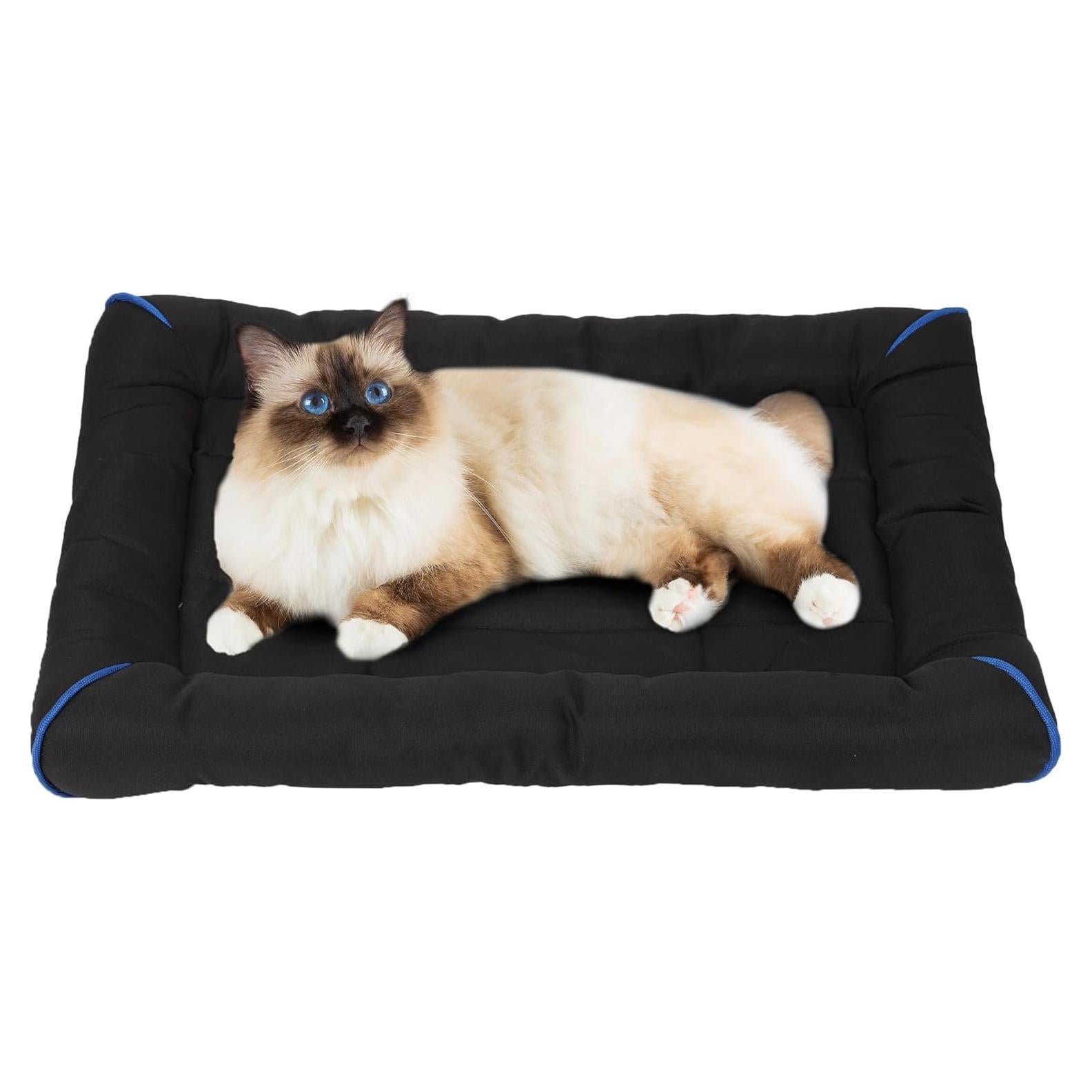 Cama para Perros YUUHNEG Impermeable Negra 61x46cm Tamaño S
