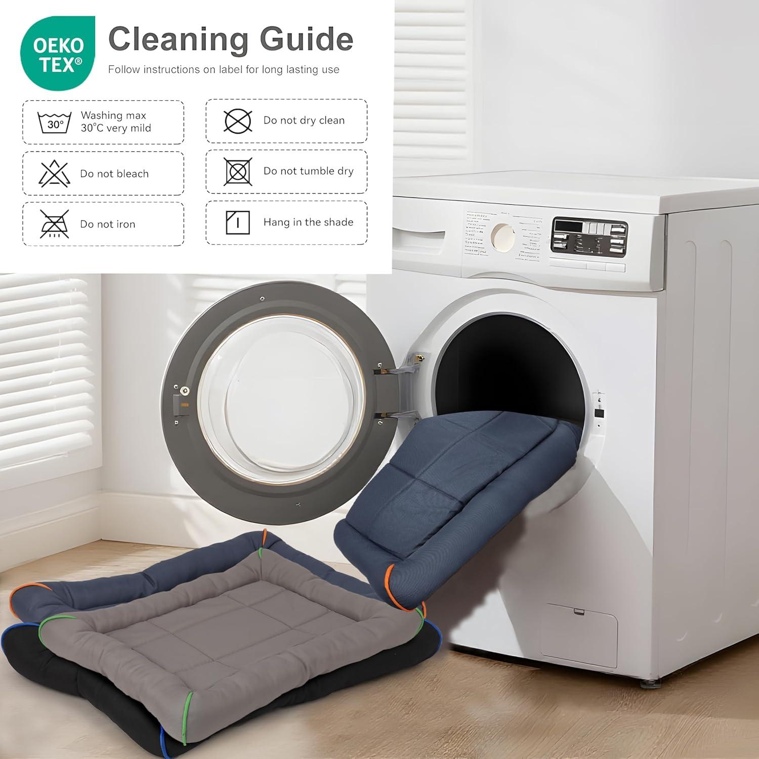 Cama para Perros YUUHENG Impermeable Negra 61x46cm Tamaño S