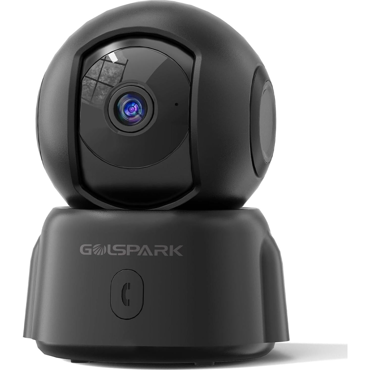 Cámara de Seguridad GOLSPARK 2K WiFi con Visión Nocturna