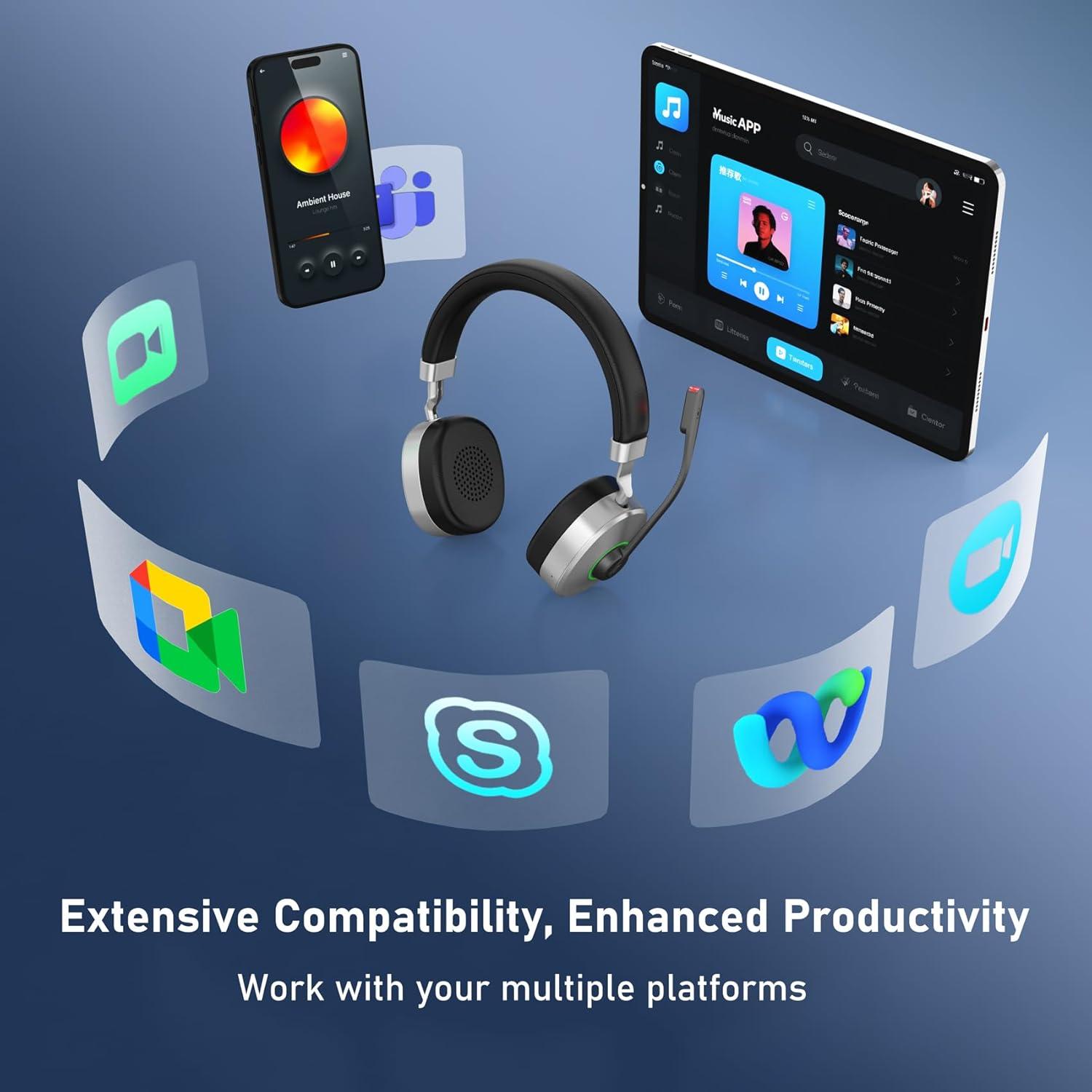 Auriculares Inalámbricos Earbay KSG-BT162S-H-D con Micrófono