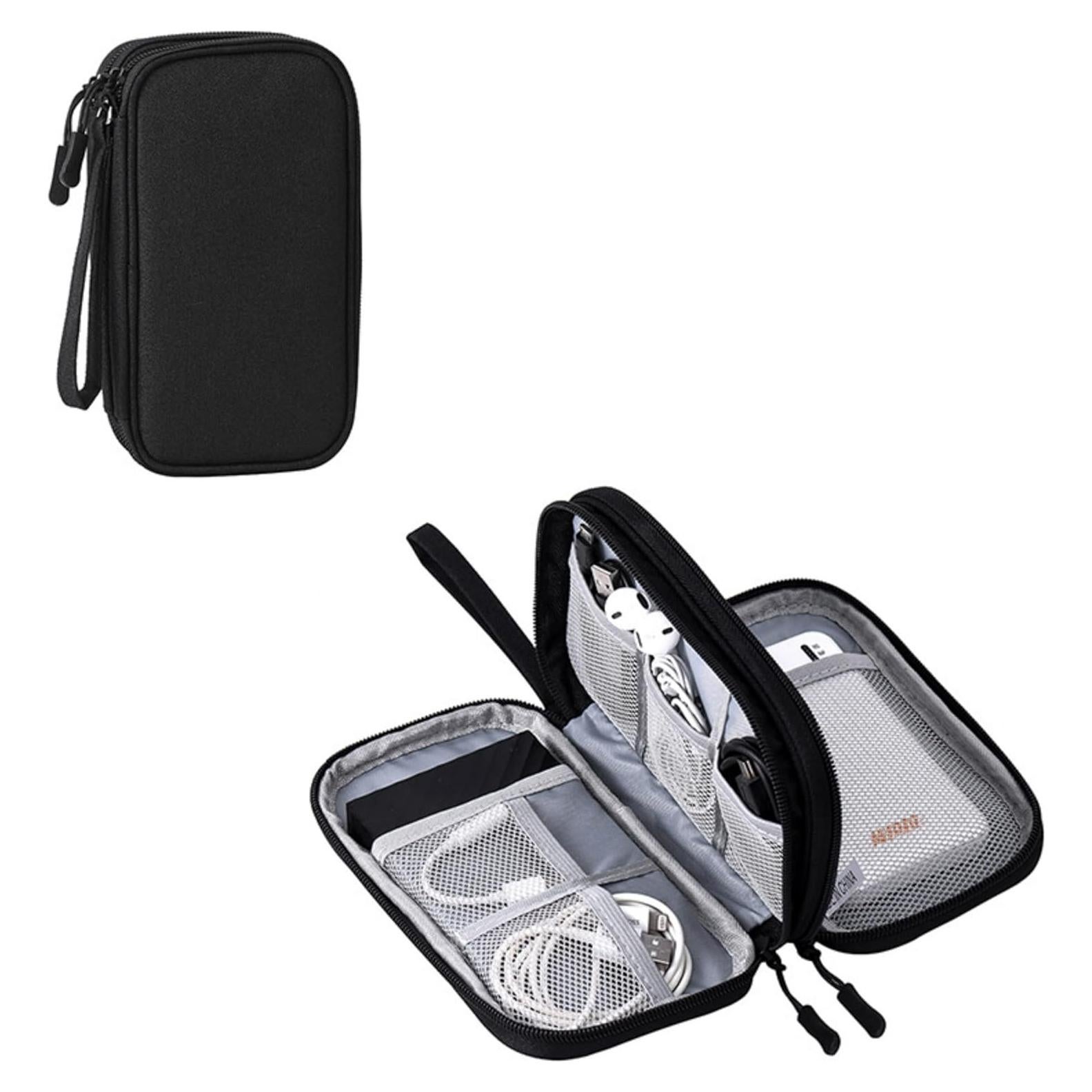 Bolsa Organizador de Cables FANBODTA Impermeable 19x11cm