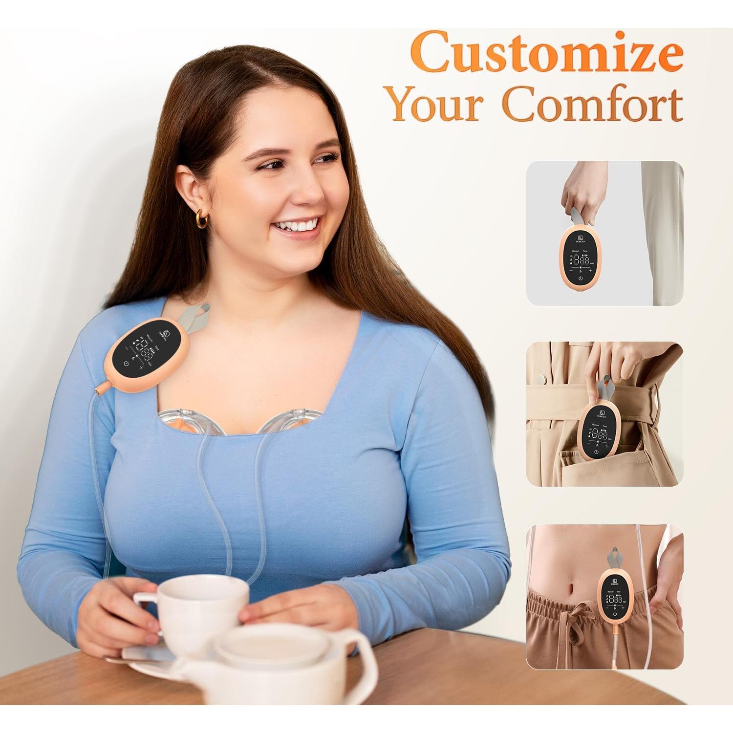 Extractor de Leche Materna Eléctrico HORIGEN D6 Portátil 6oz