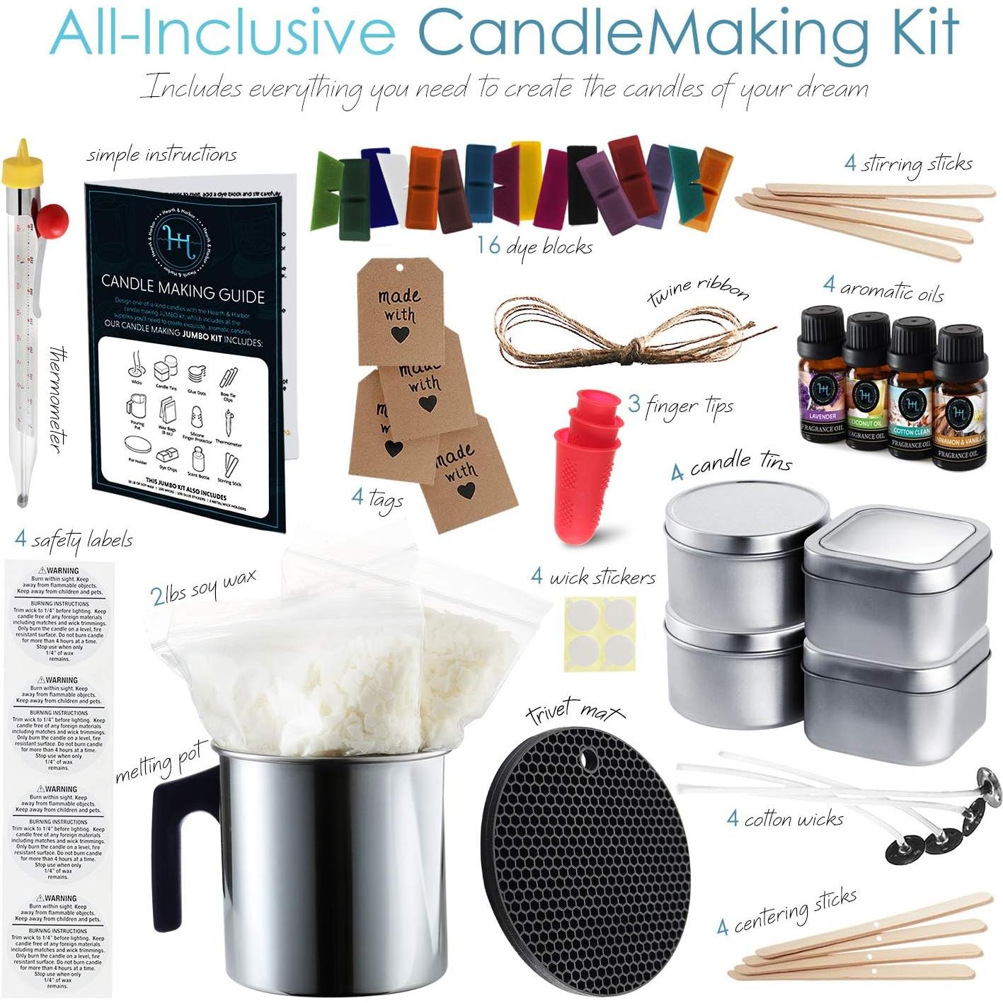 Kit de Fabricación de Velas de Soja Etienne Alair 0.91 kg