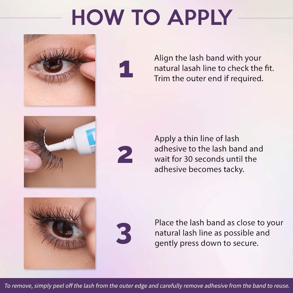 Pestañas Postizas Ardell Mega Volume 251 - 4 Pares Reutilizables