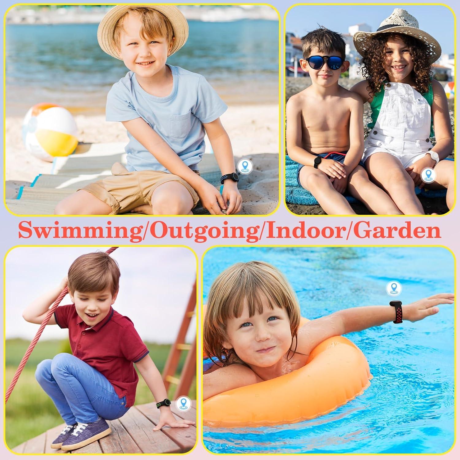 Pulsera Impermeable para AirTag Niños BYRED - 2 Paquetes