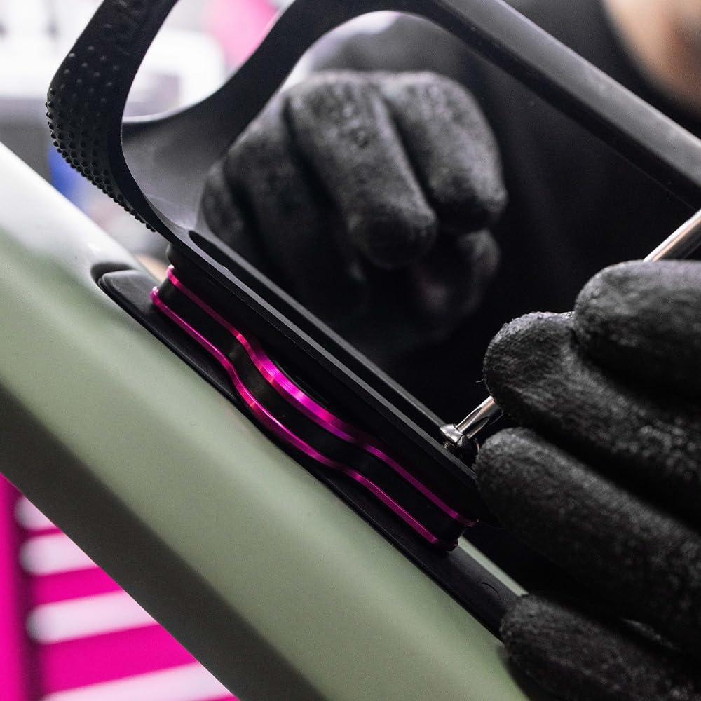 Soporte de AirTag Muc-Off para Bicicleta Negro - Antirrobo