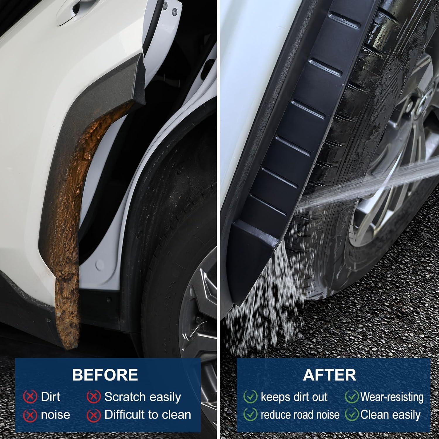 Guardabarros traseros Toyota RAV4 2019-2024 Birbenben 2PCS