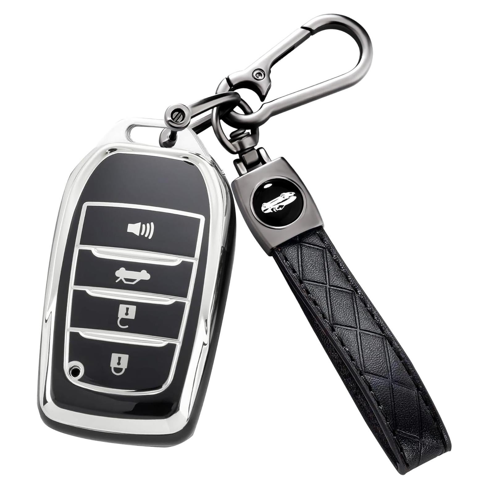 Funda de Llave TPU Flensent para Toyota Camry RAV4 Corolla