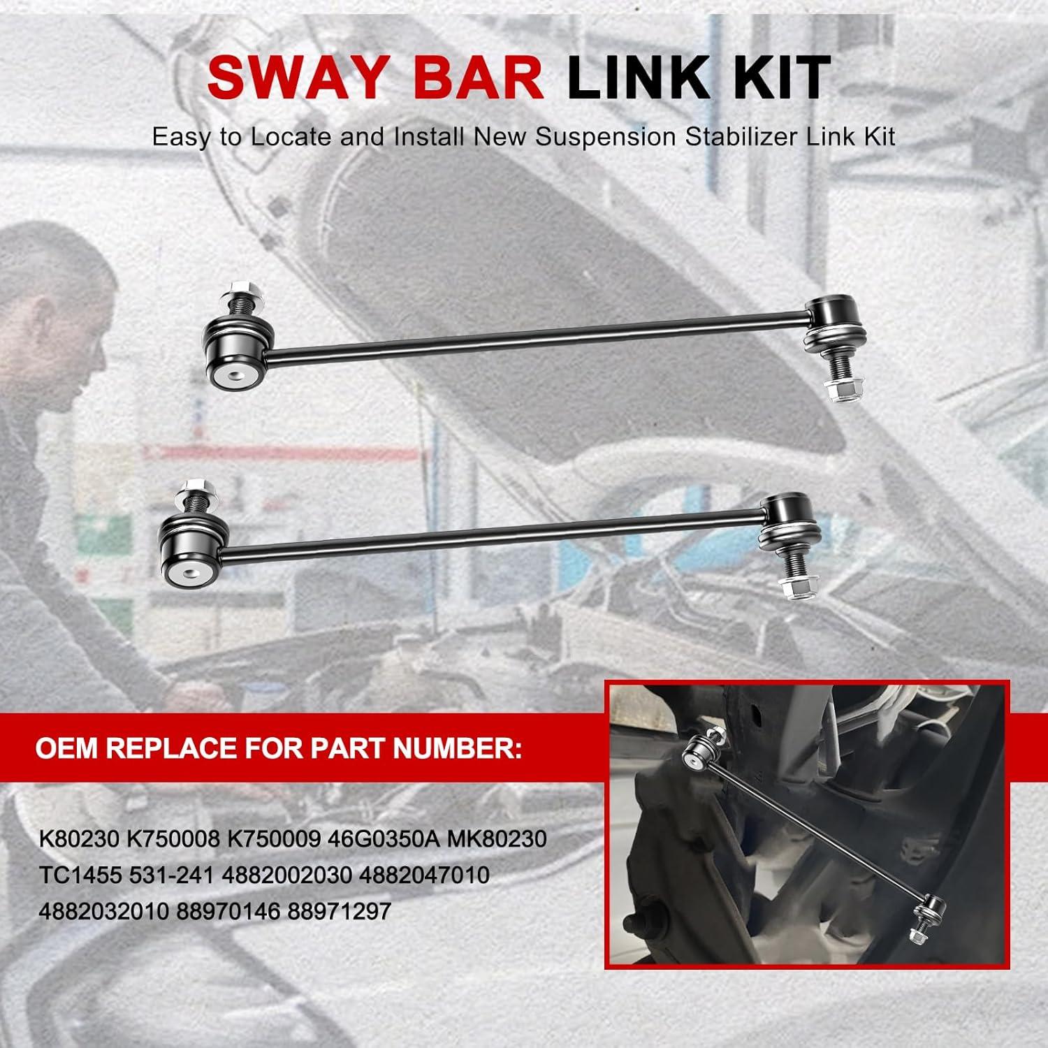 Kit de Enlace de Barra Estabilizadora GPMMWPG K80230 Delantera