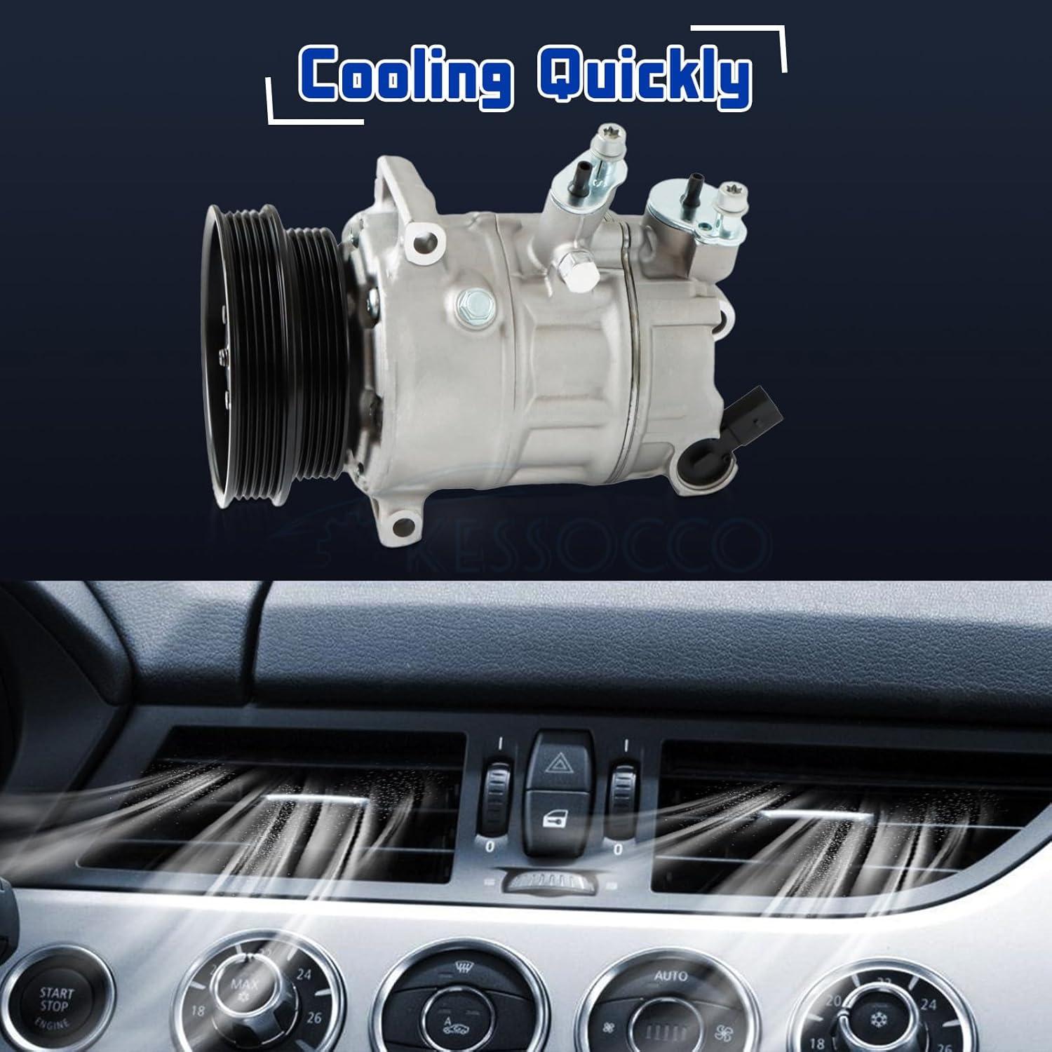 Compresor de Aire Kessocco CO 4574JC para VW 2.5L