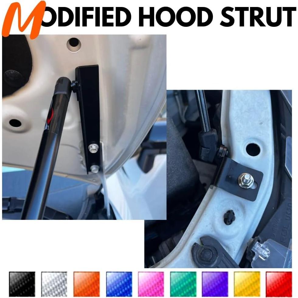 Amortiguadores de Capó Gas TENKIDOM para Toyota GR Corolla E210 2023-2025