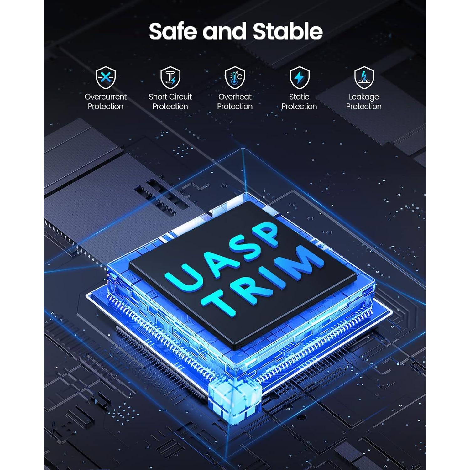 Estación de Acoplamiento ORICO para Disco Duro 2.5"/3.5" 22TB