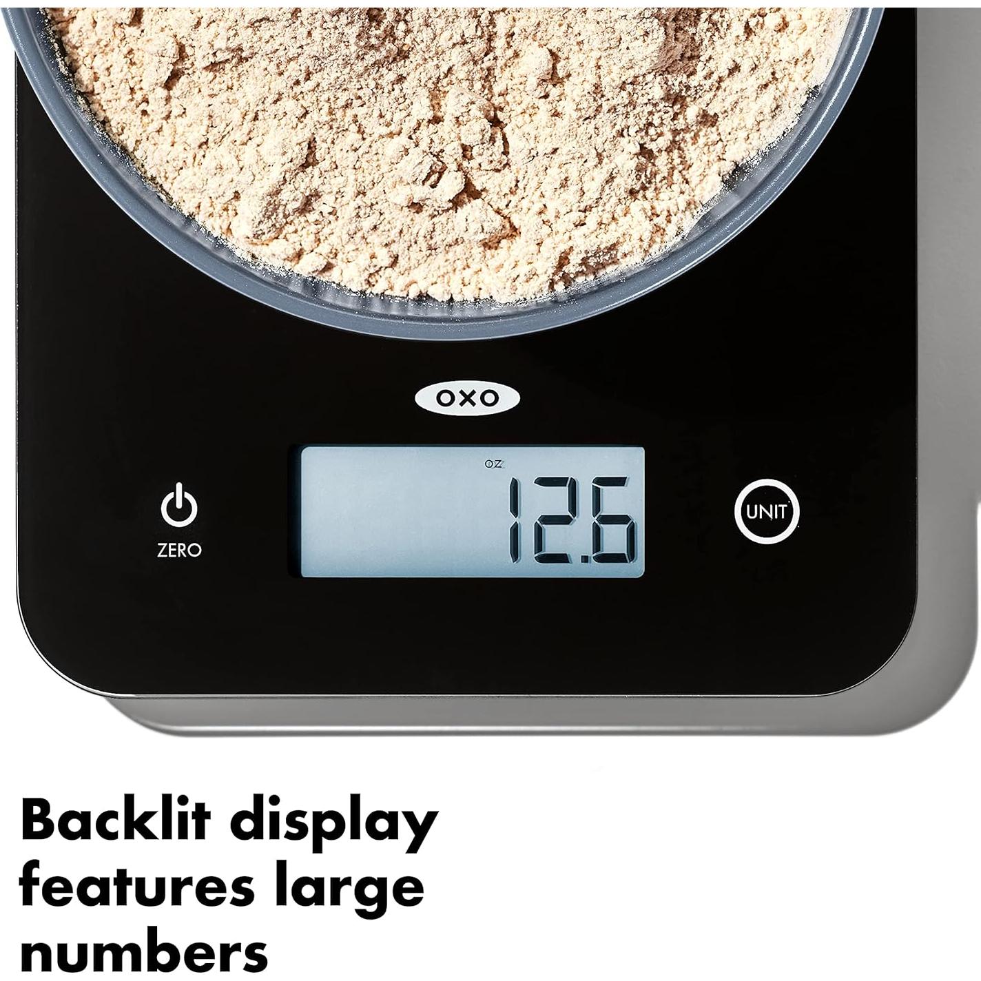 Balanza de Cocina Digital OXO Good Grips 5kg Vidrio