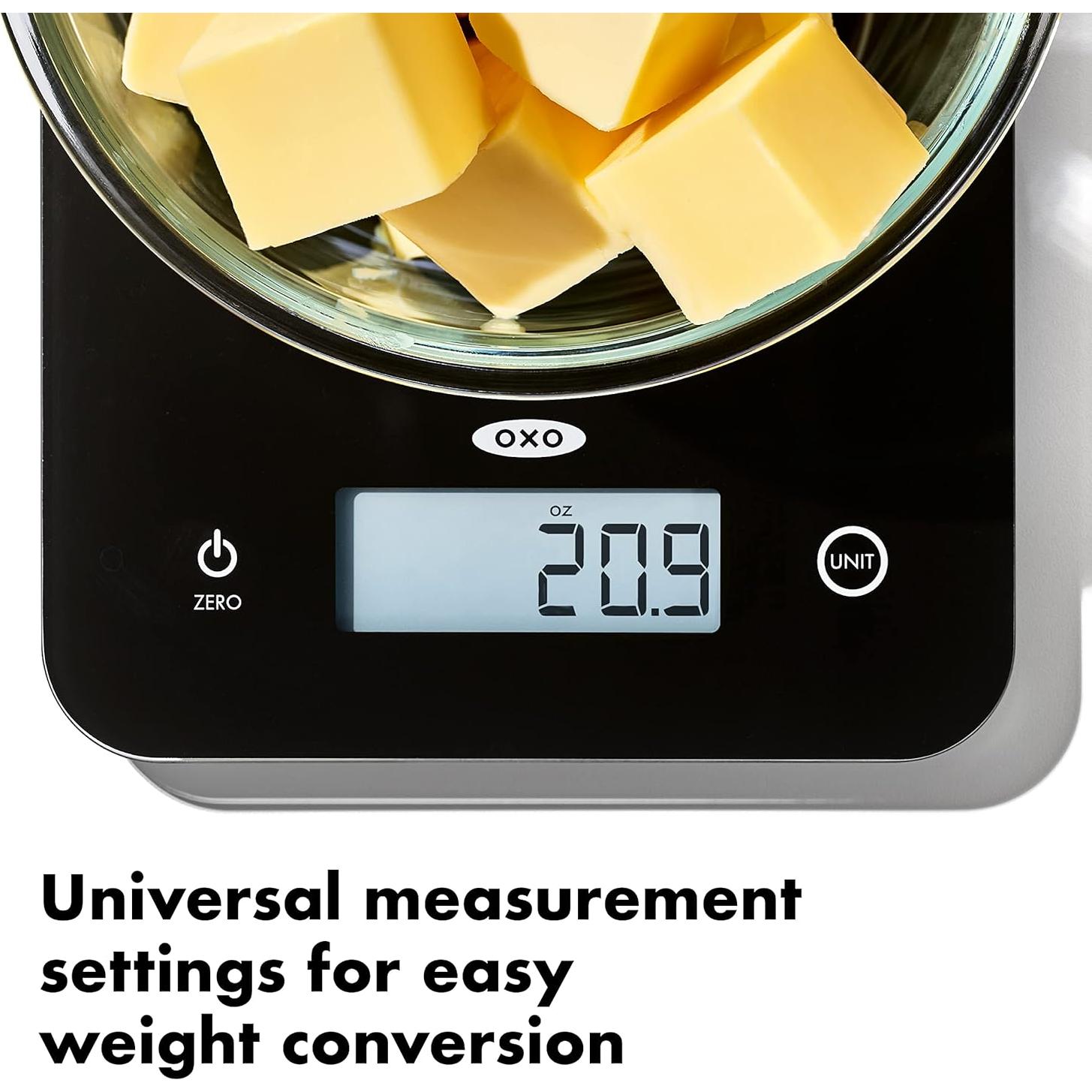 Balanza de Cocina Digital OXO Good Grips 5kg Vidrio